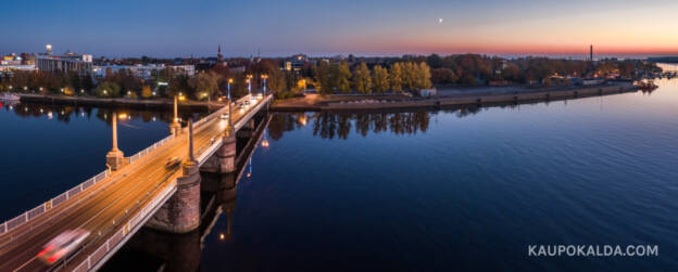 Õhtu Pärnu sillal