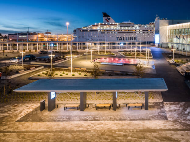 Tallinna Vanasadama D terminali uus väliala, 2022