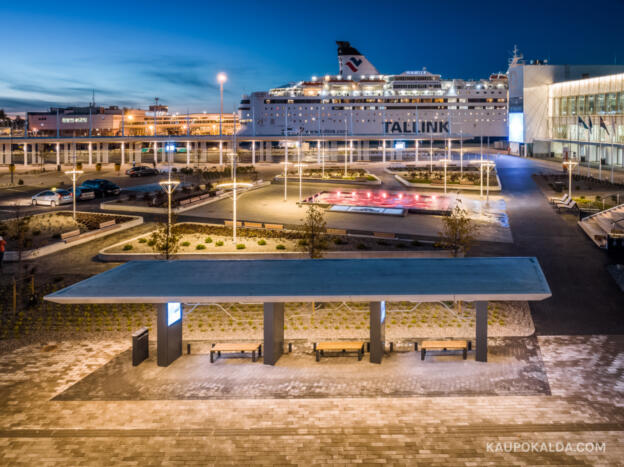 Tallinna Vanasadama D terminali uus väliala, 2022