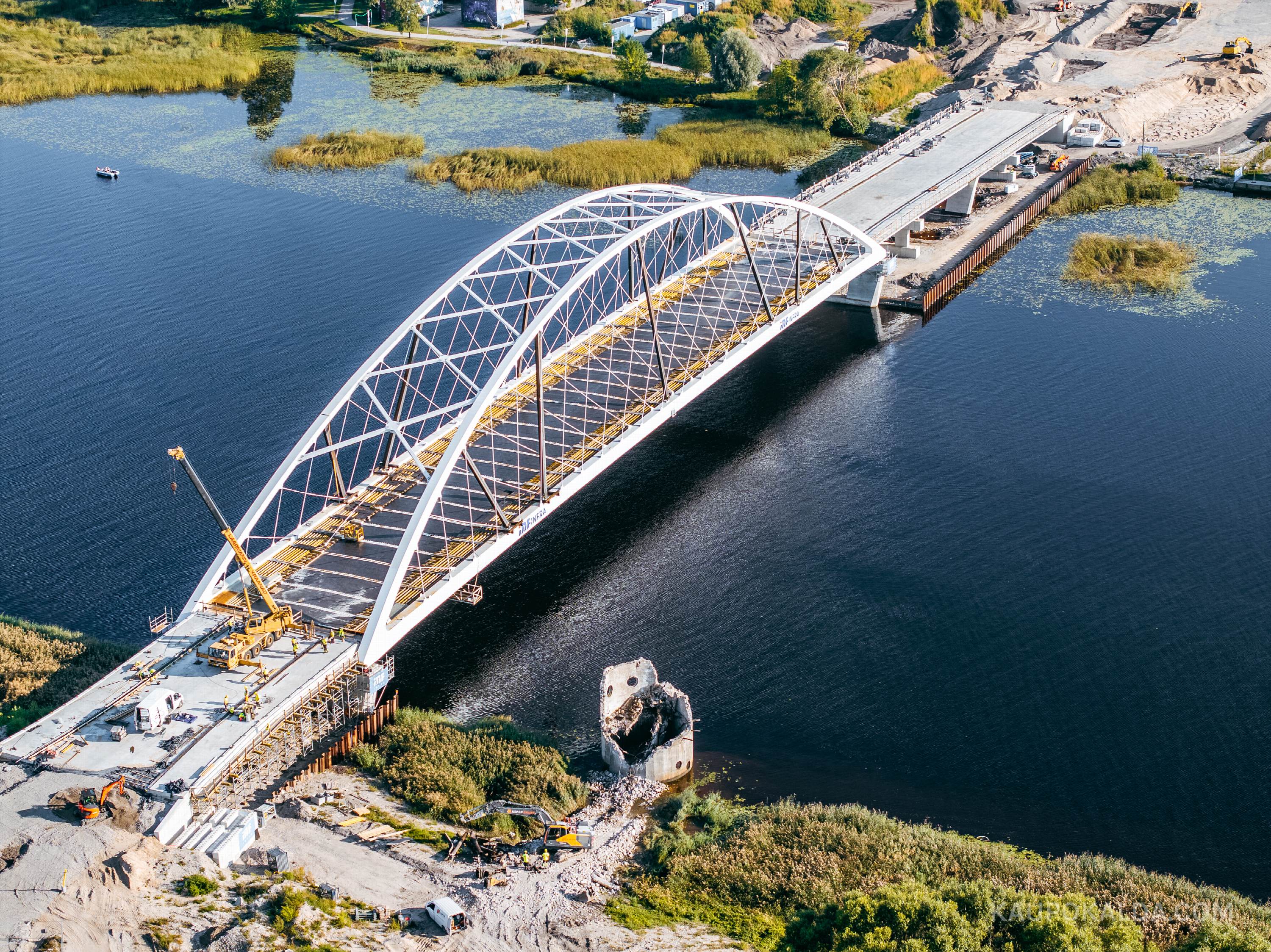 Pärnu uue silla ehitus