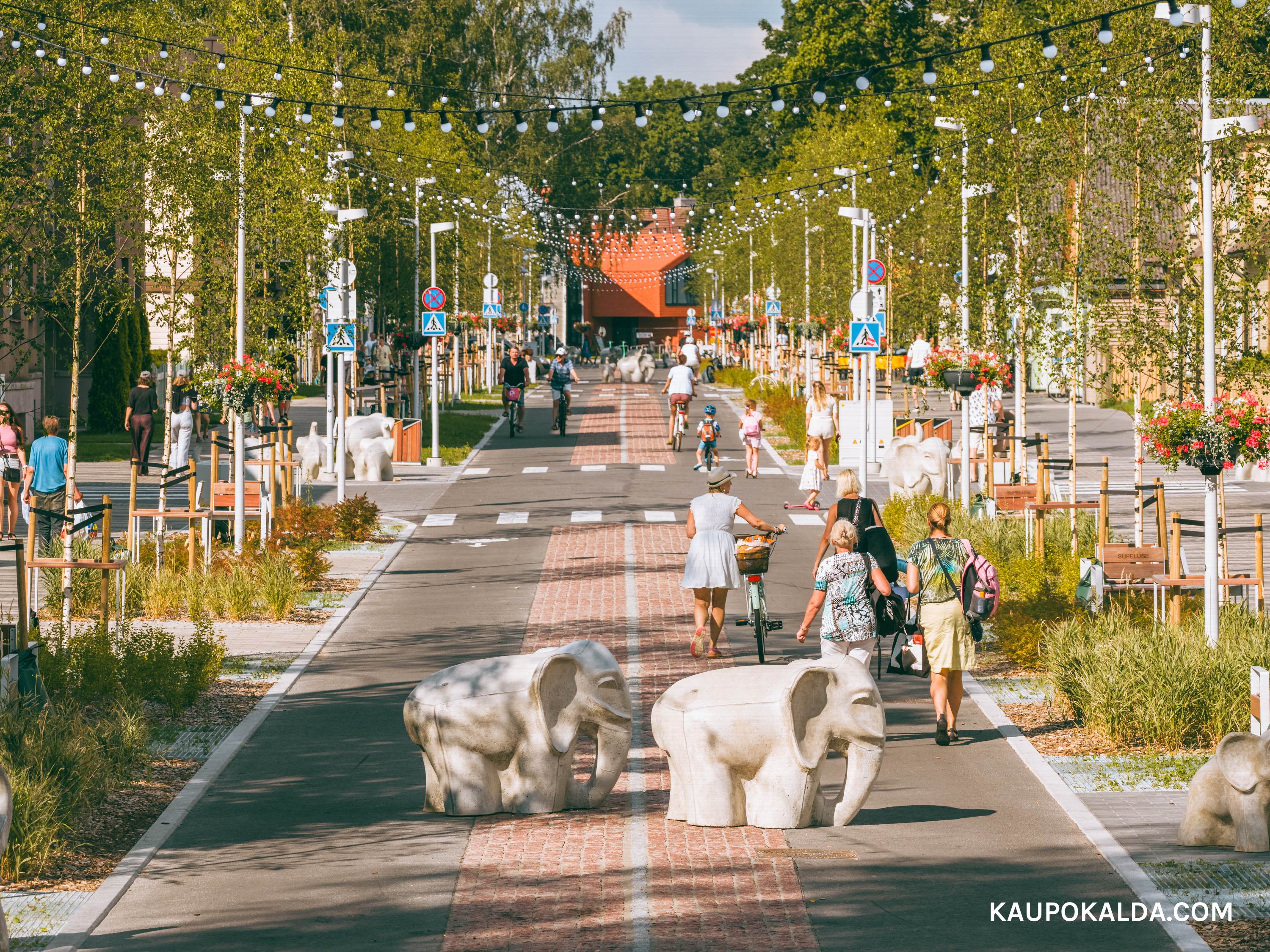 Renoveeritud Pärnu Supeluse tänav