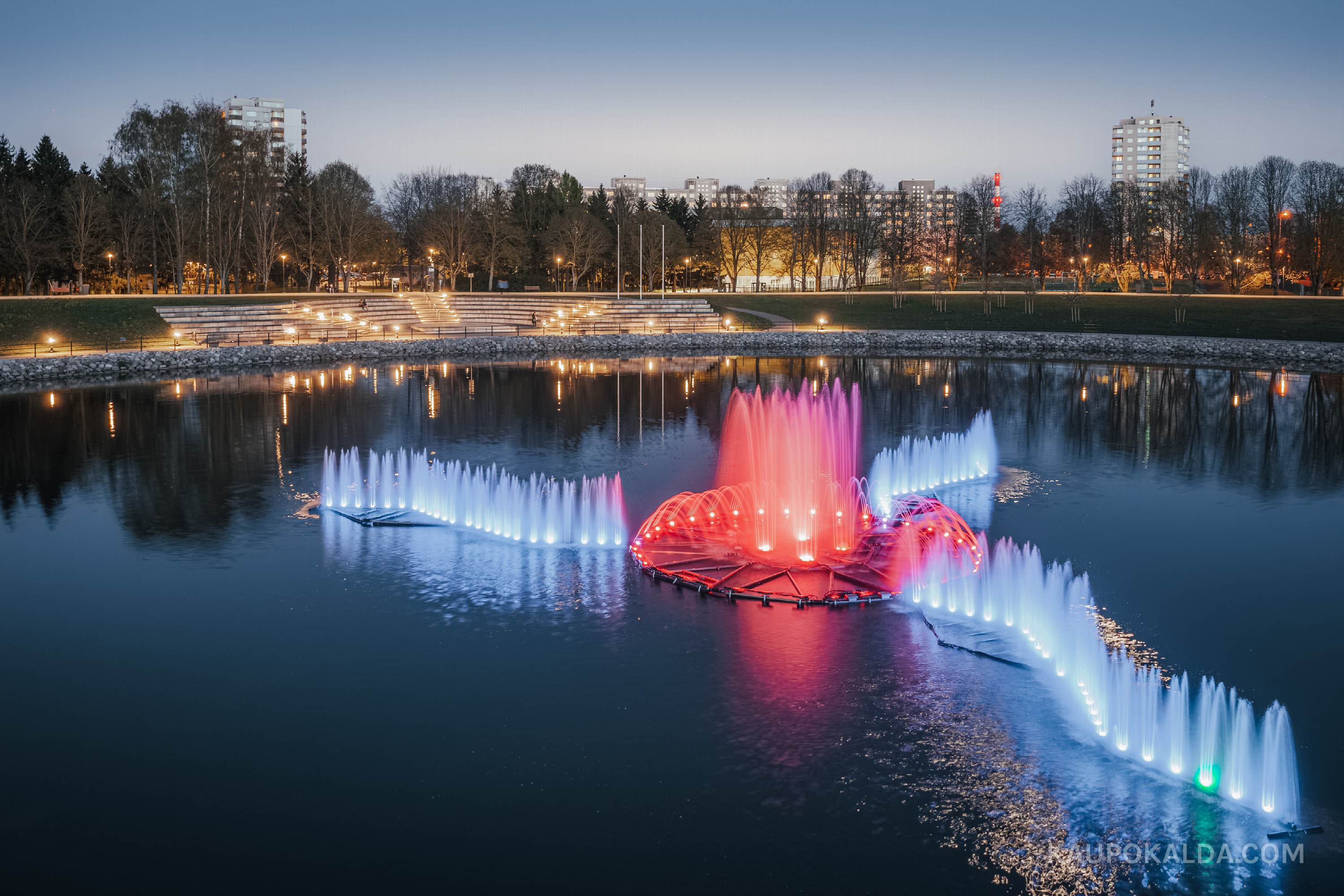 Väike-Õismäe tiigi purskkaev