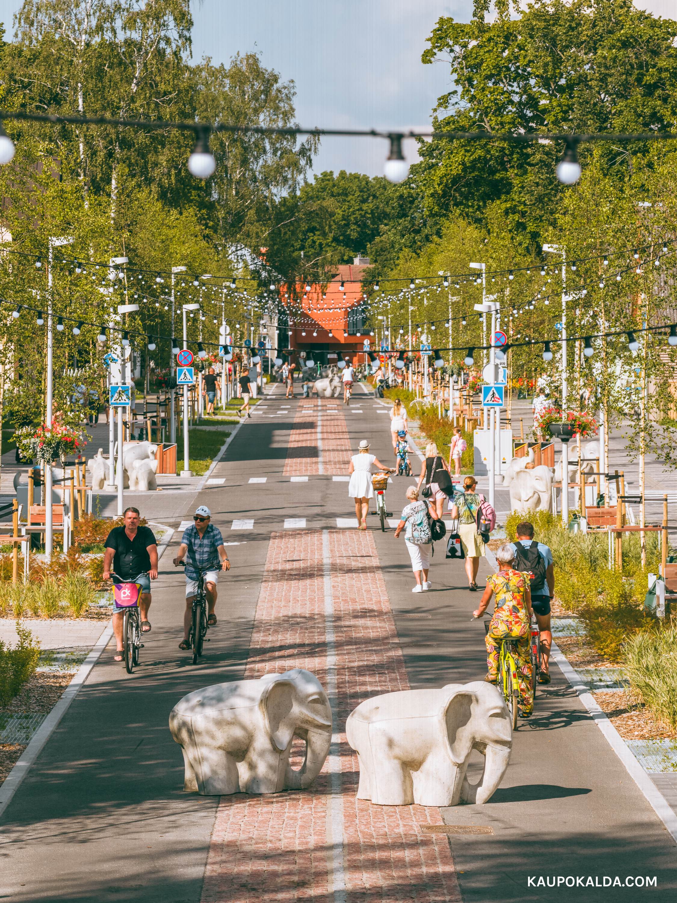 Renoveeritud Pärnu Supeluse tänav