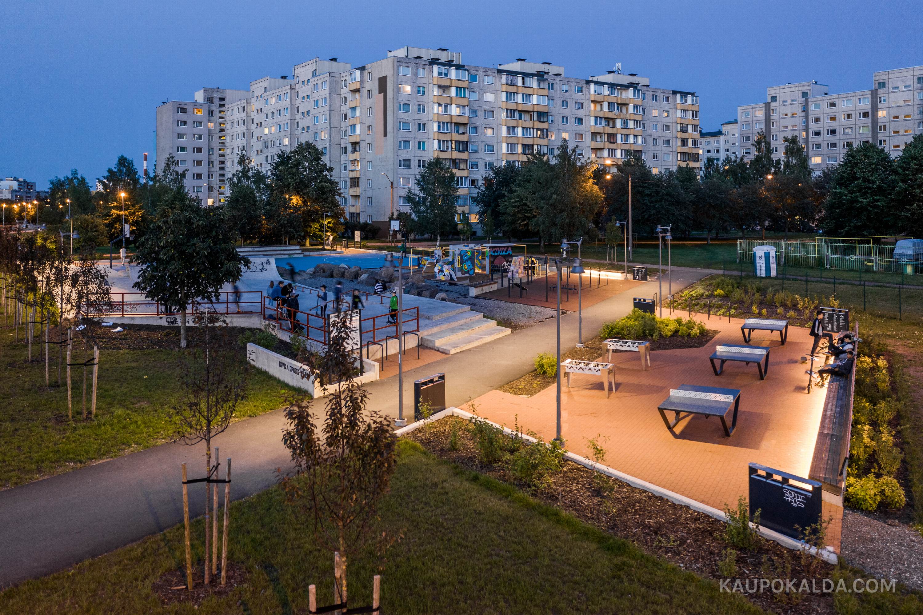 Kivila spordipark, Lasnamäe