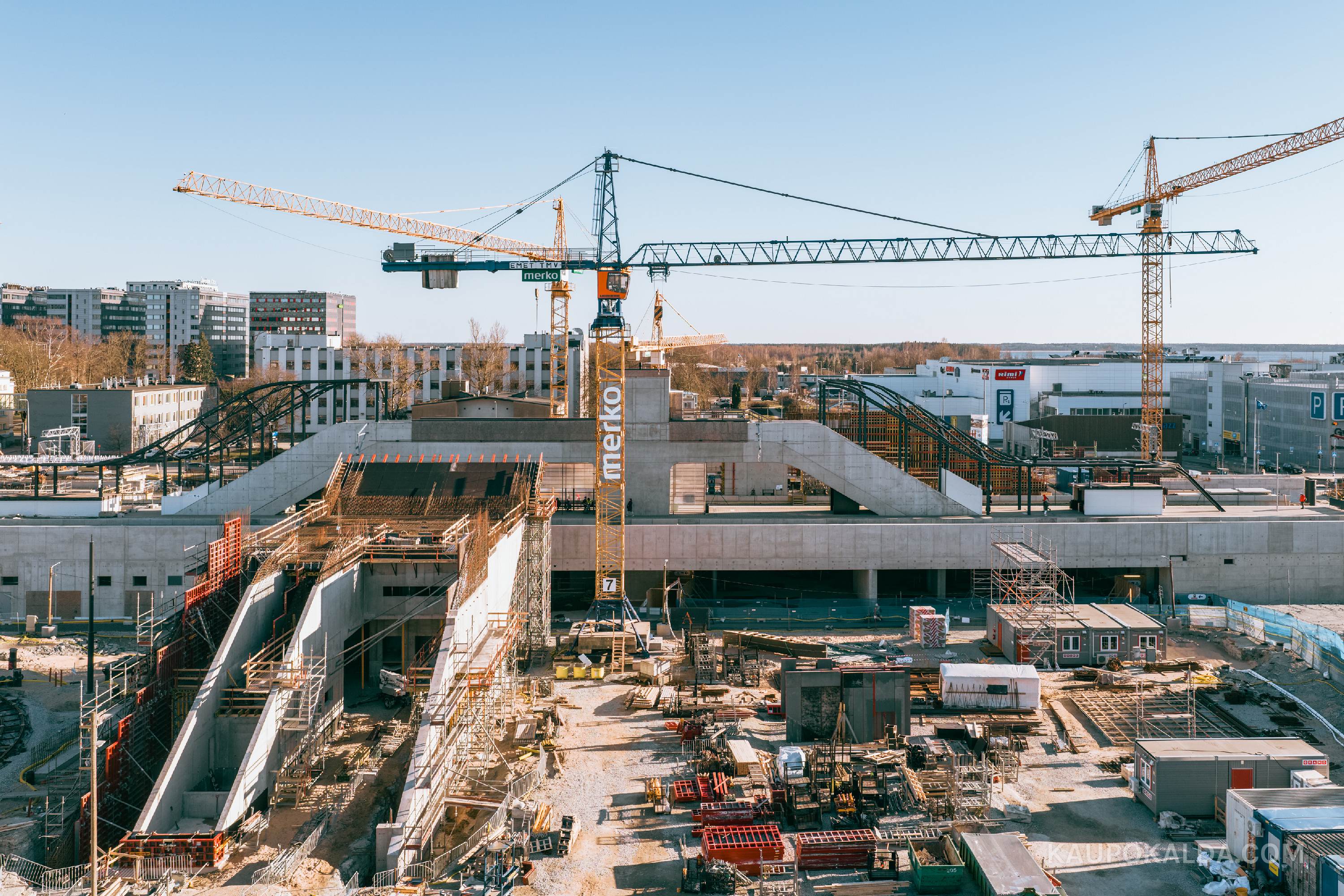 Rail Baltica Ülemiste terminali ehitus, 2026.4