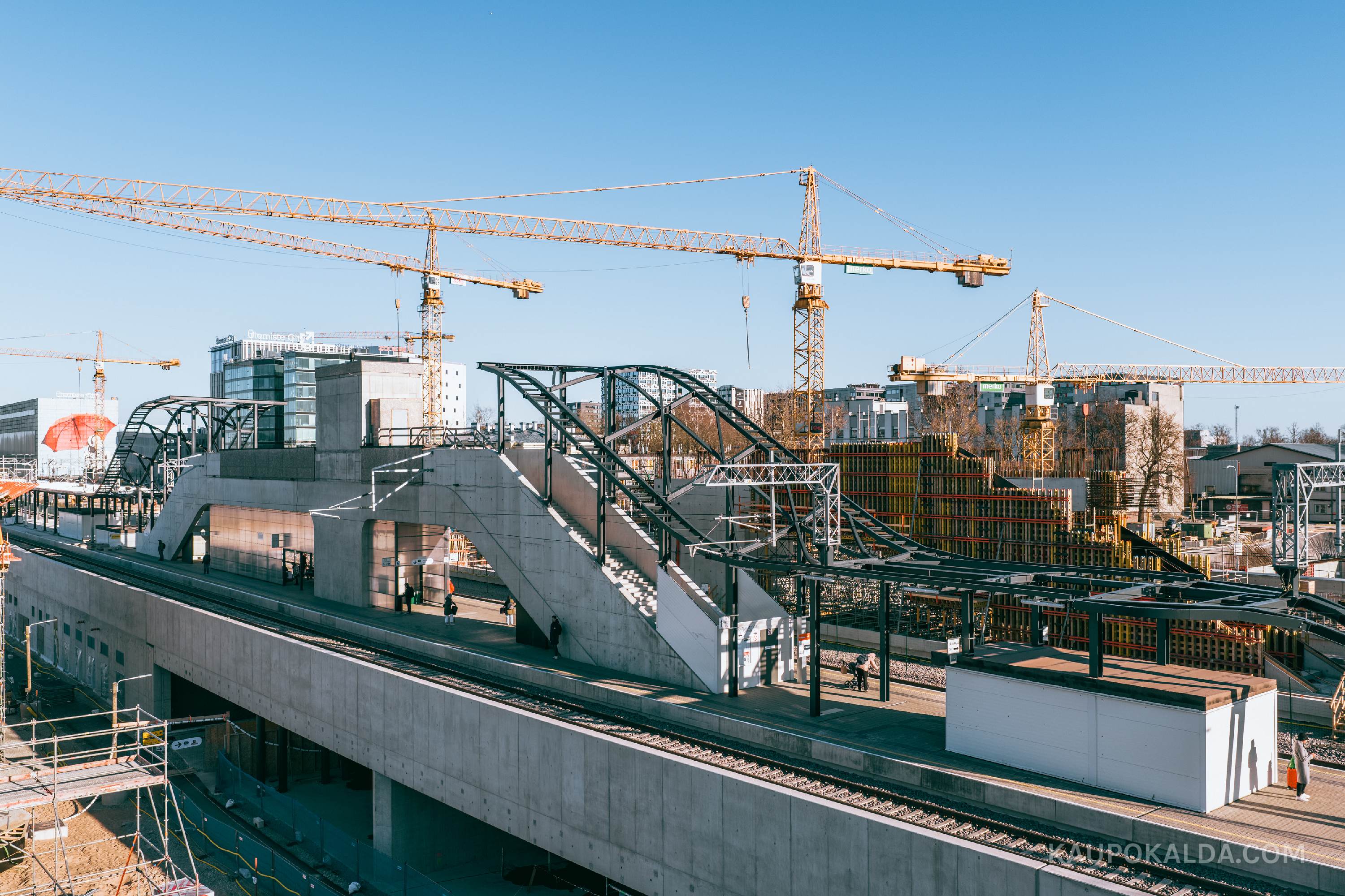 Rail Baltica Ülemiste terminali ehitus, 2026.4