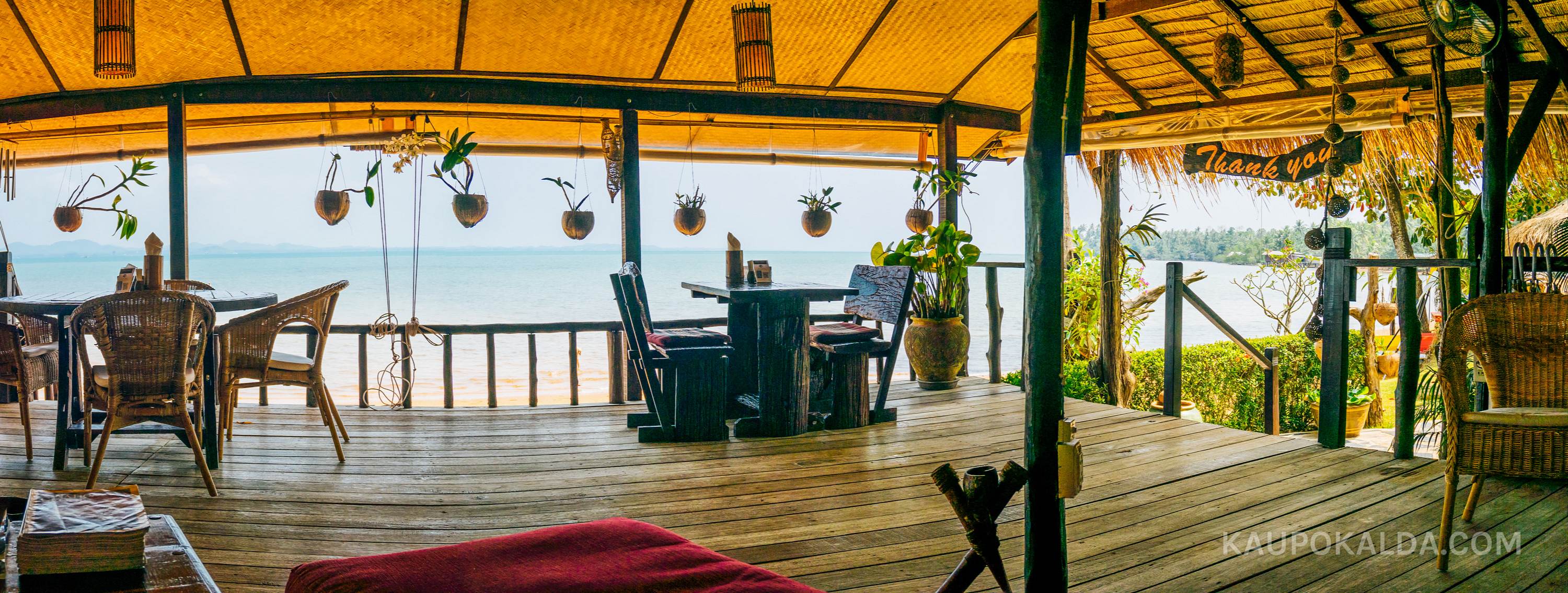 Amber Sands hotel - vaade restoranist