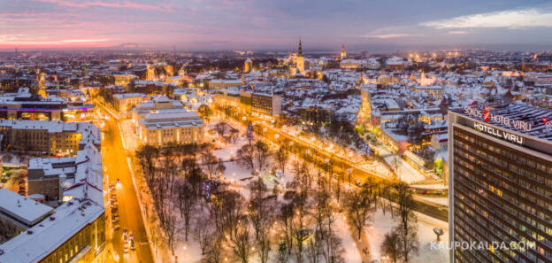 Talveöine Tallinn