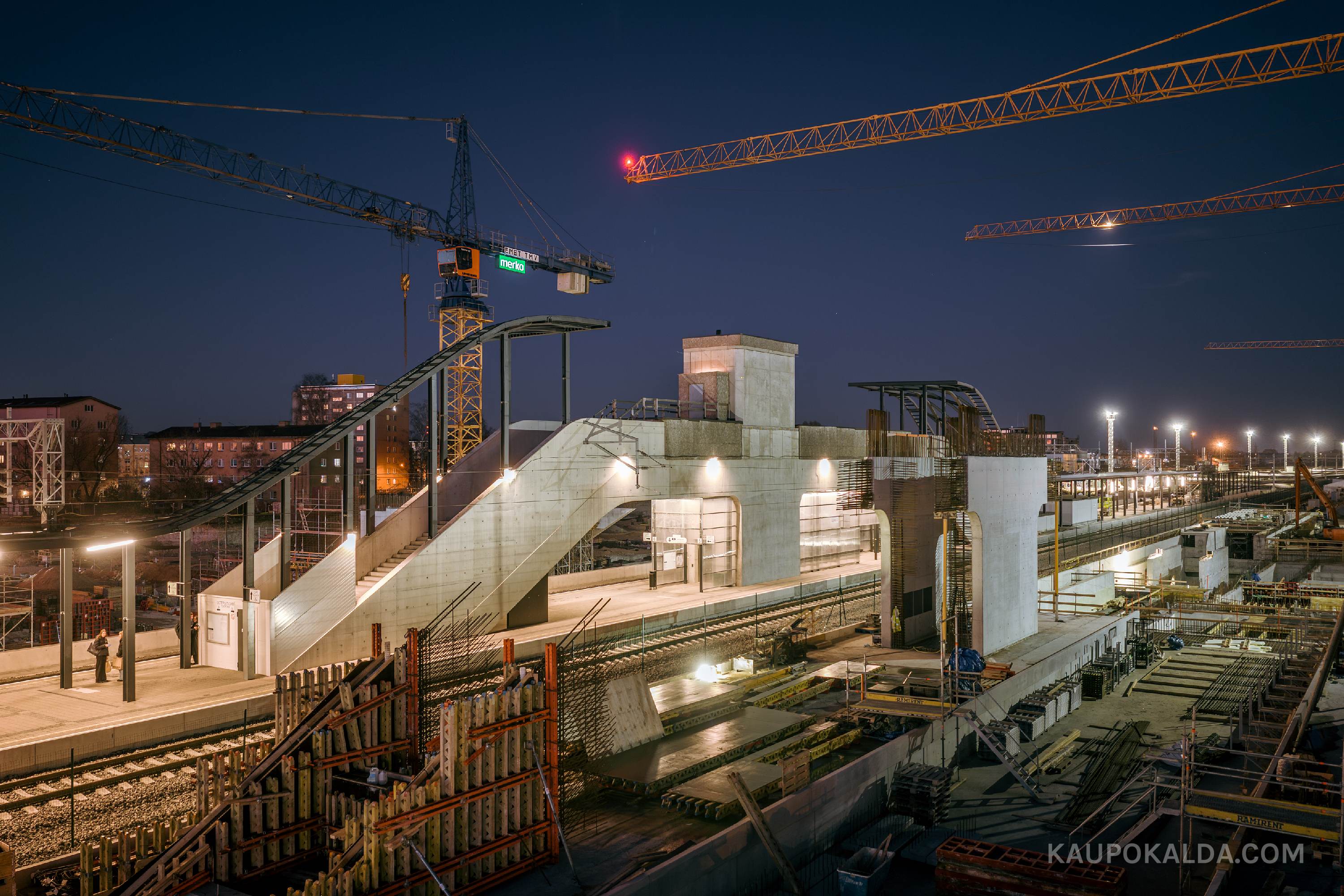 Rail Baltica Ülemiste terminali ehitus, 2026.3