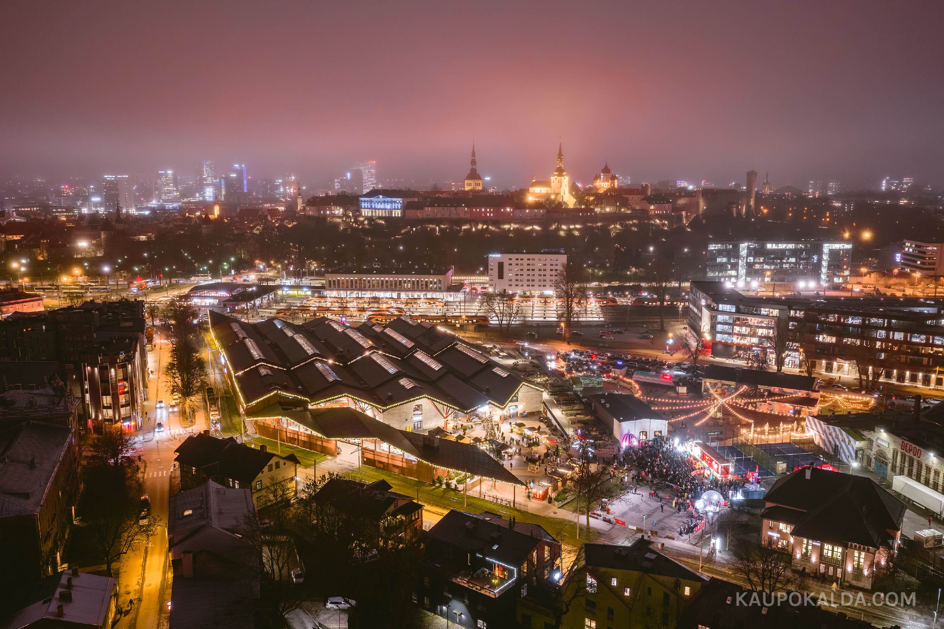 Balti jaama turu jõuluturg ja Coca-Cola jõuluauto, 2025