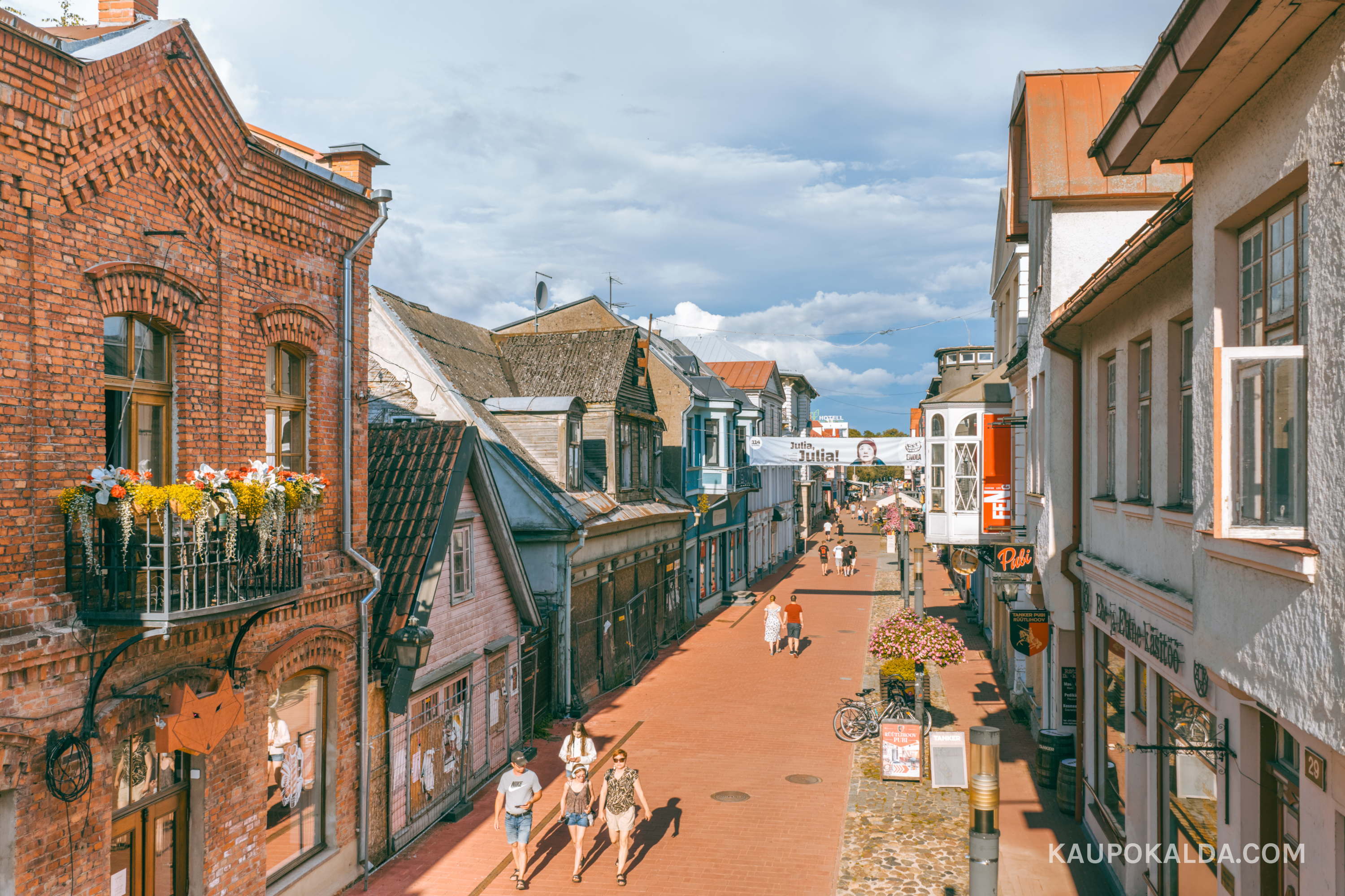 Rüütli tänav, Pärnu vanalinn