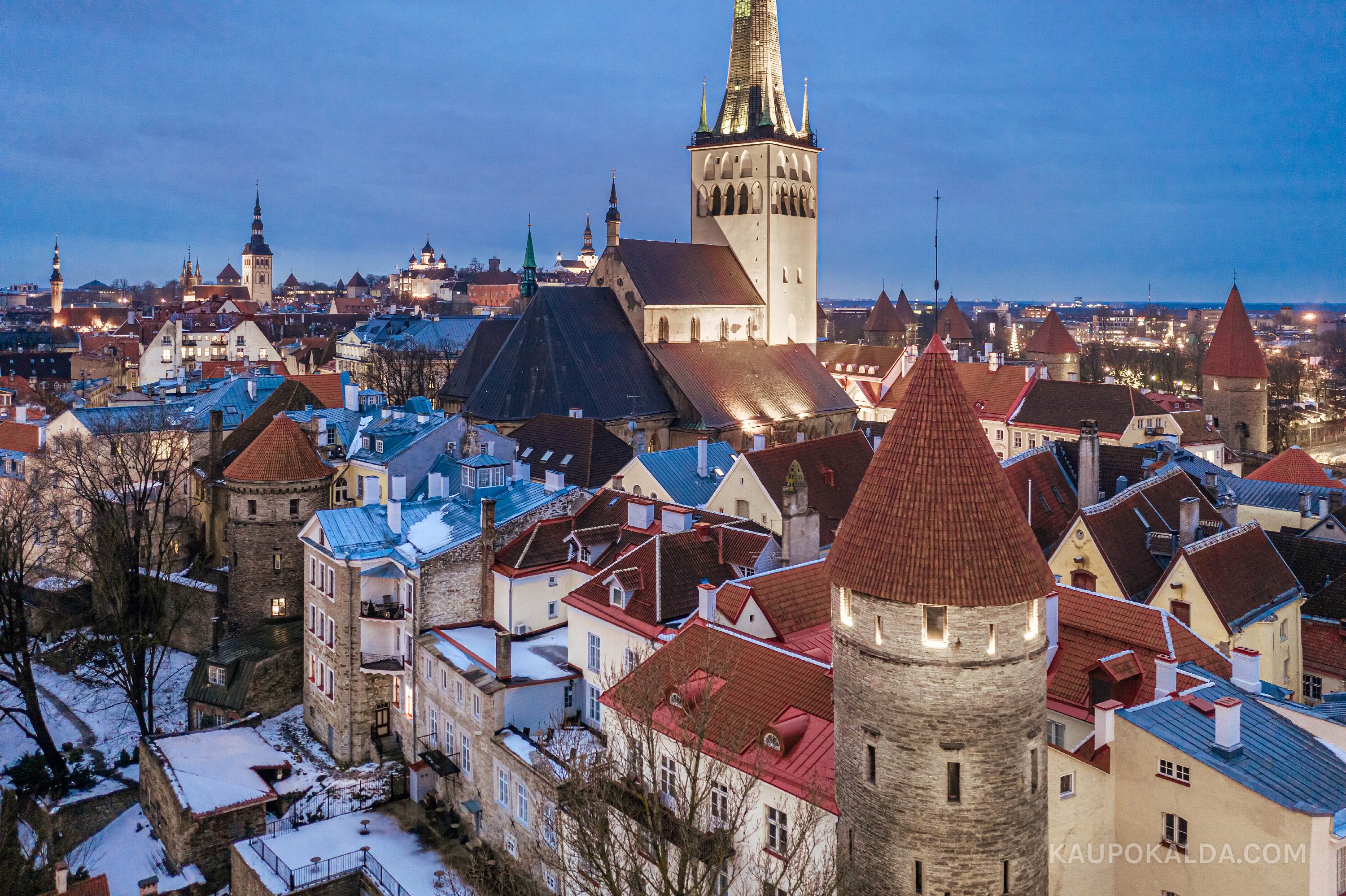 Põnevate tornide linn