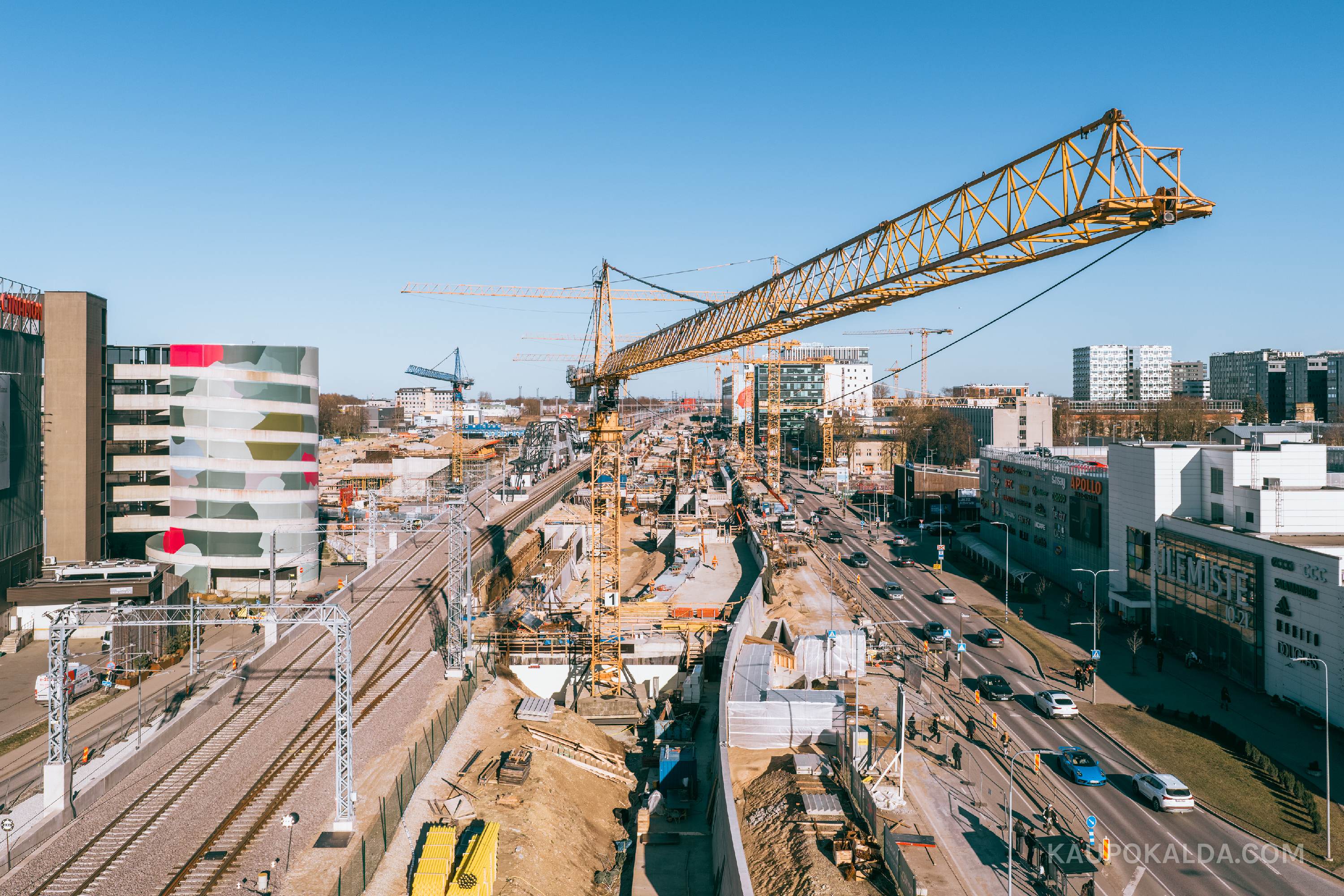 Rail Baltica Ülemiste terminali ehitus, 2026.4