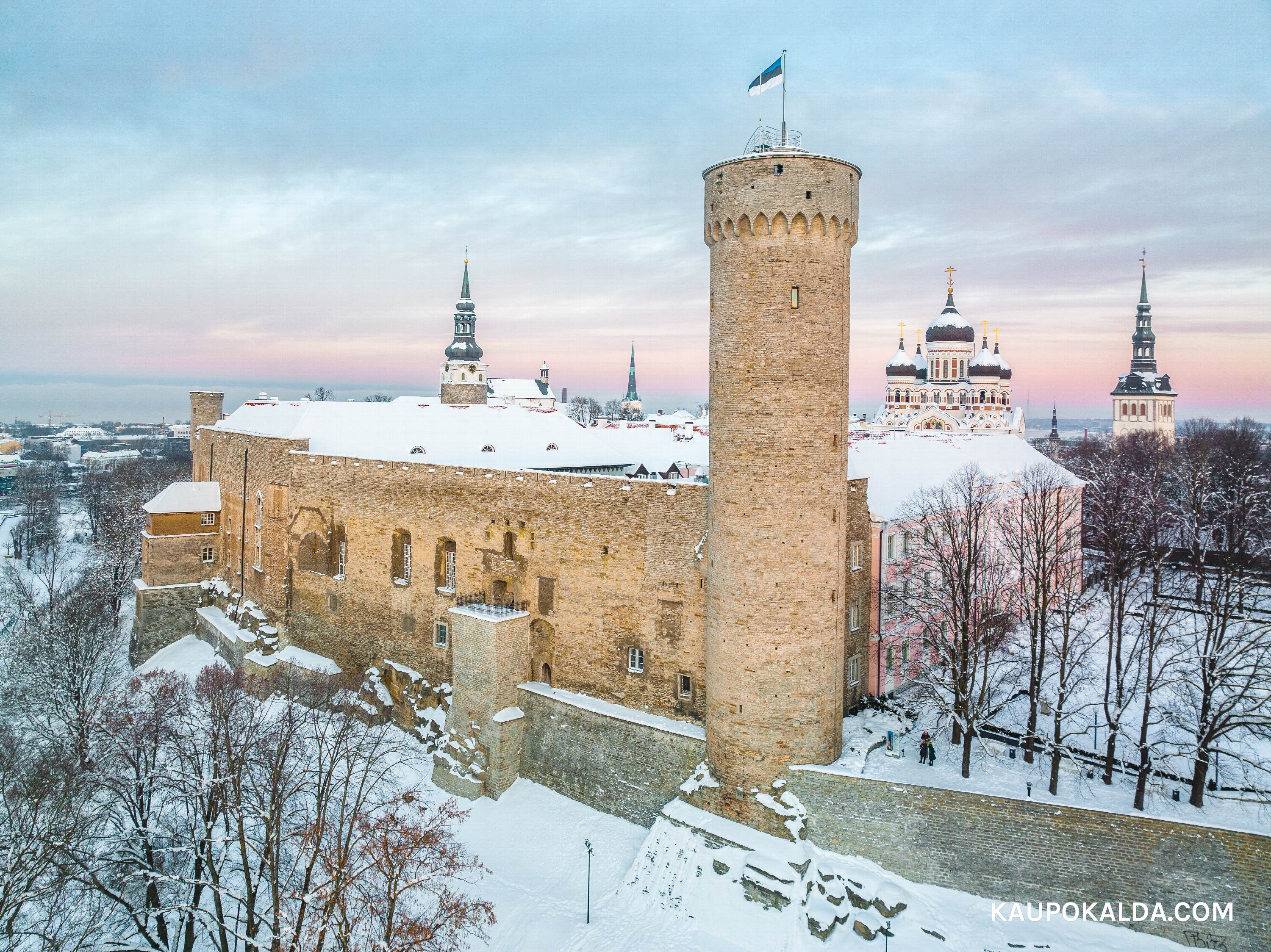 Valged jõulud Toompeal