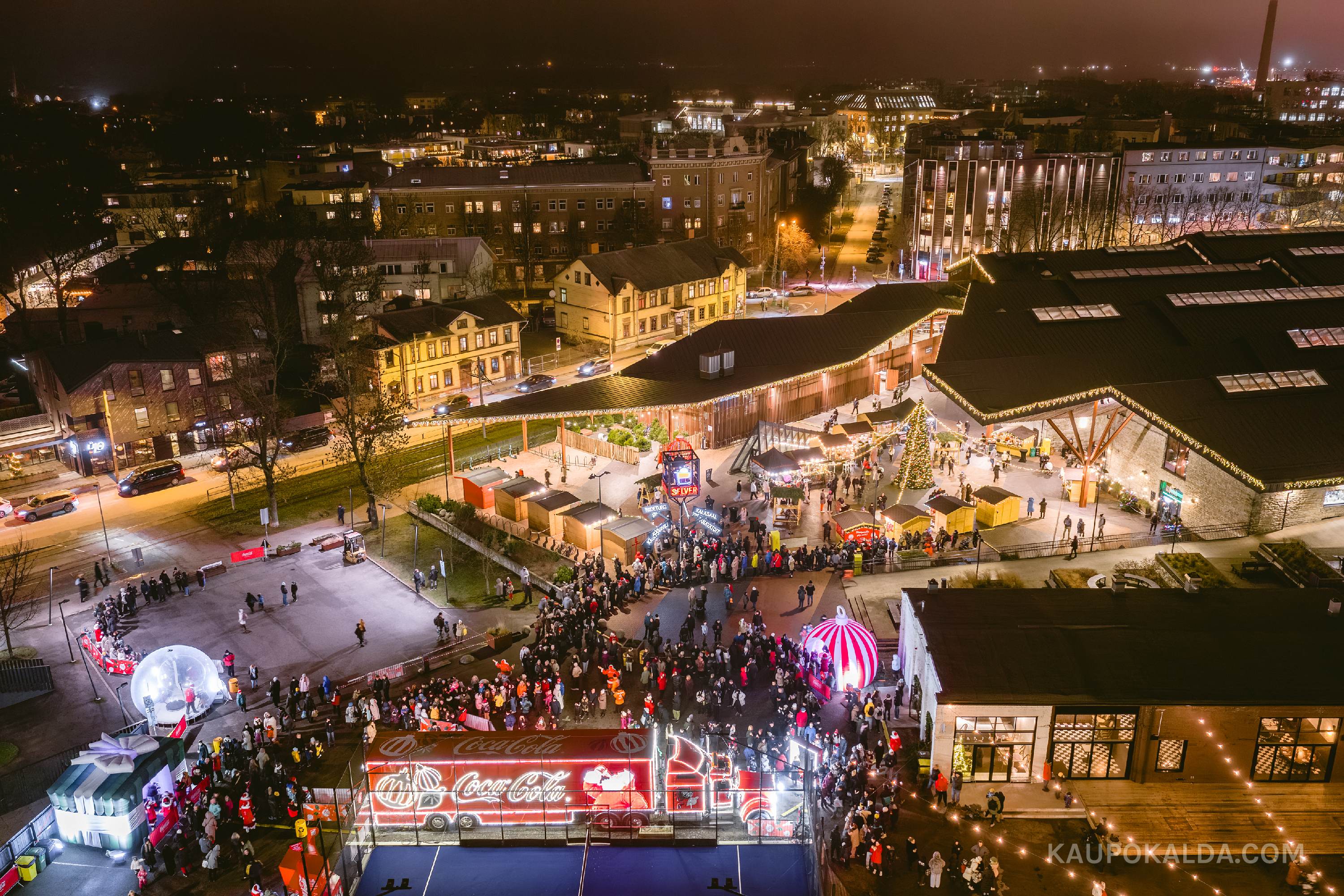 Balti jaama turu jõuluturg ja Coca-Cola jõuluauto, 2025