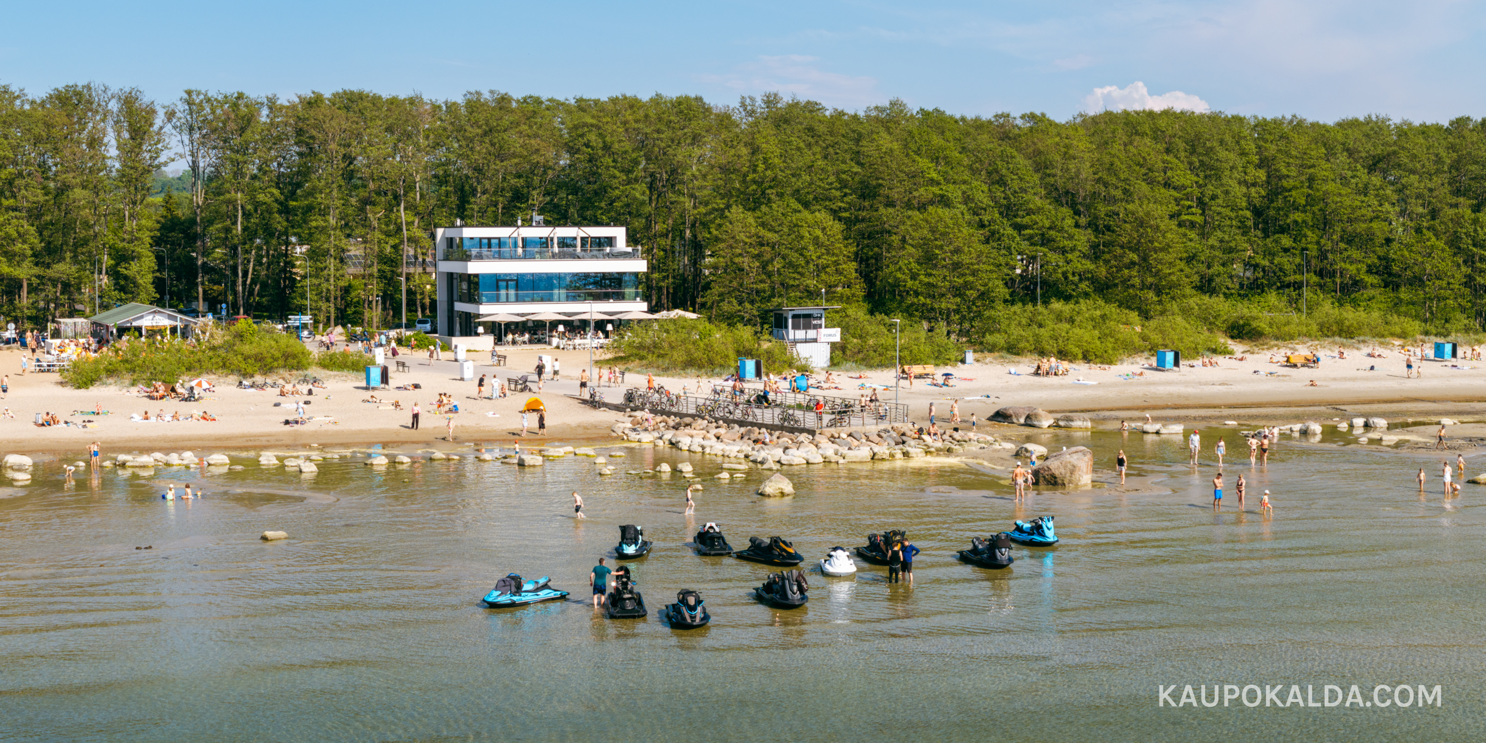 Suvepalavus Haabneeme rannas