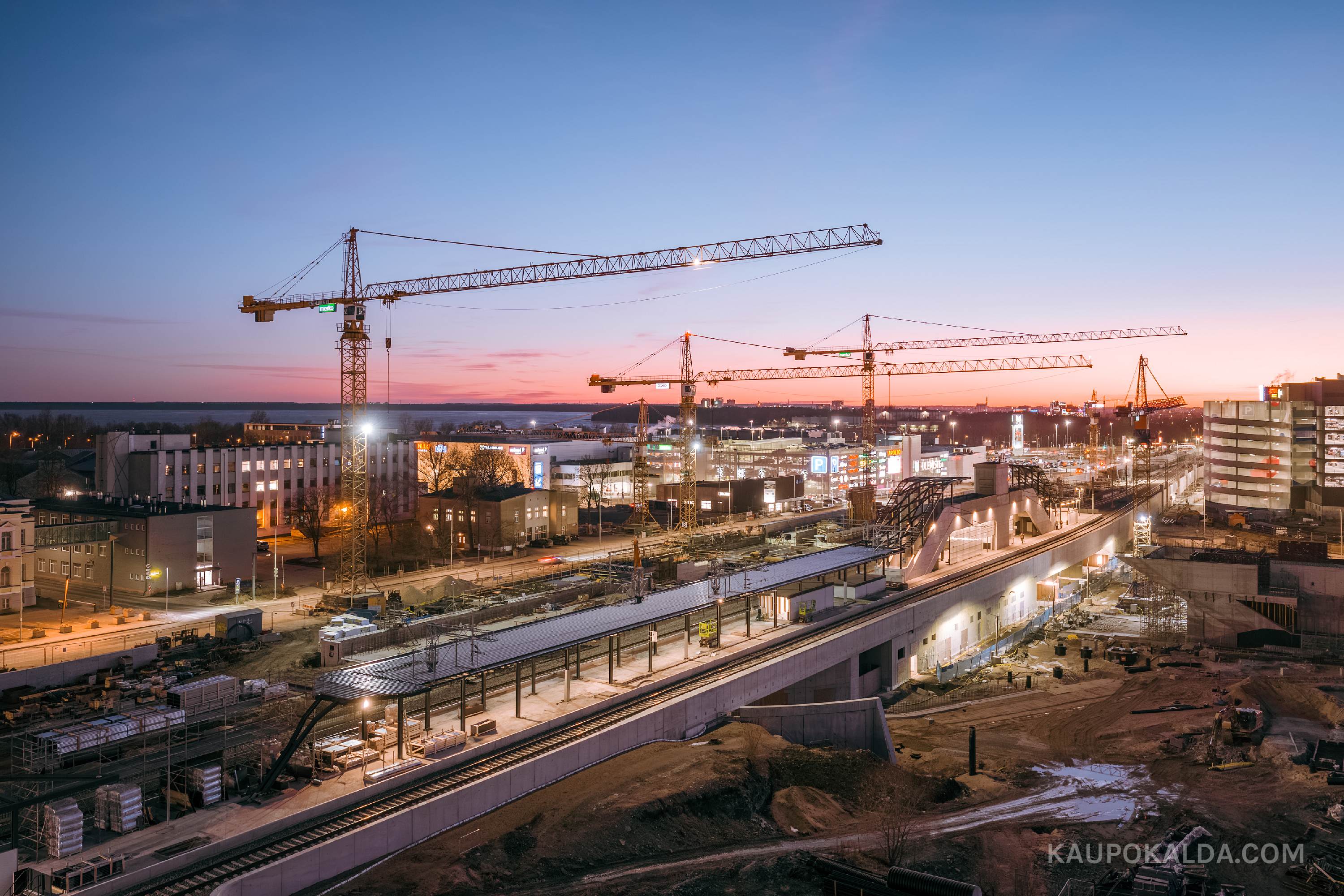 Rail Baltica Ülemiste terminali ehitus, 2026.3