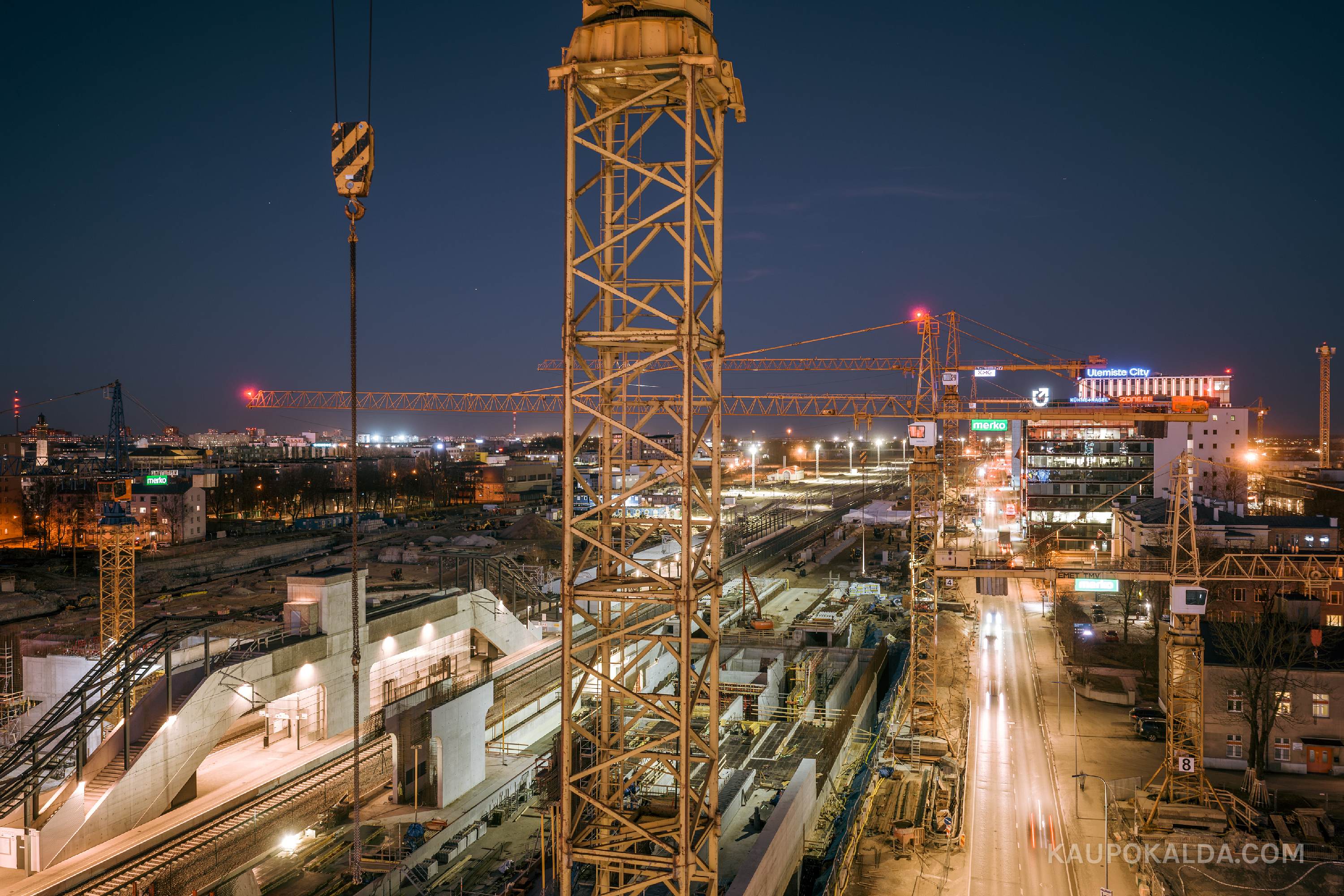 Rail Baltica Ülemiste terminali ehitus, 2026.3