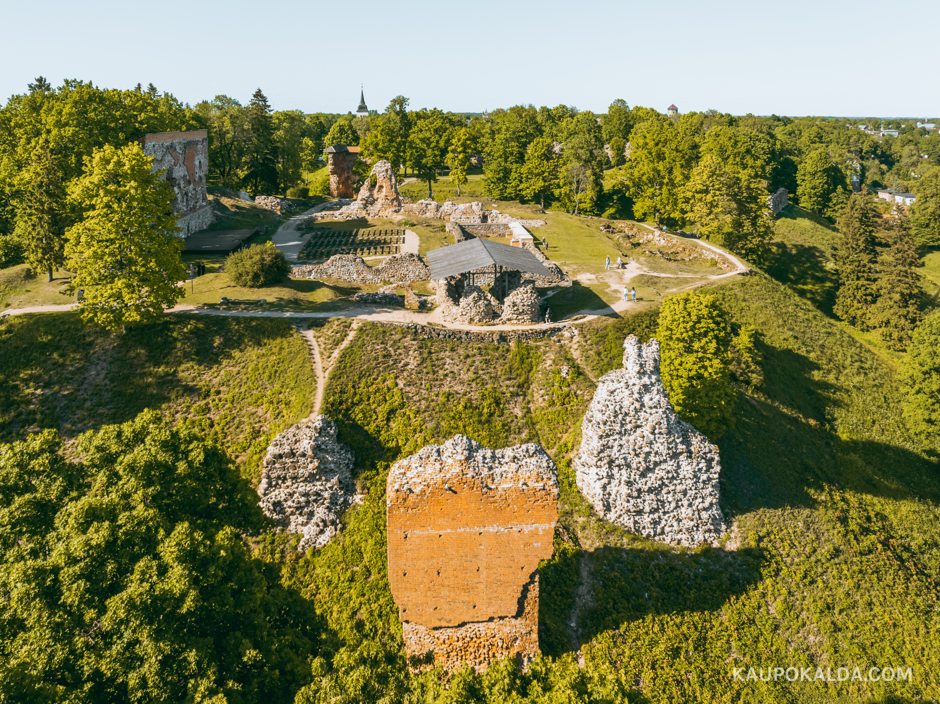 Viljandi ordulinnuse varemed