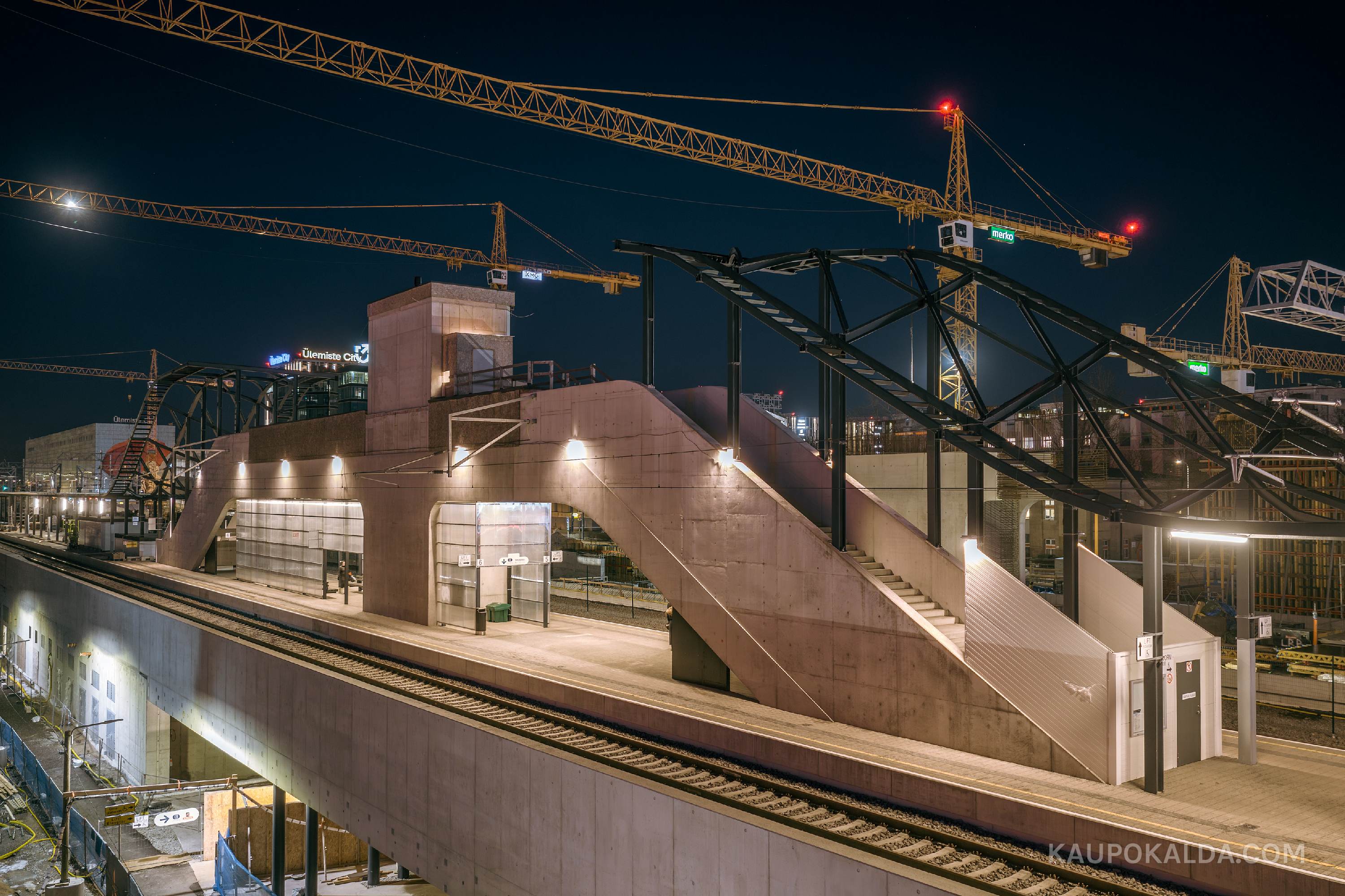 Rail Baltica Ülemiste terminali ehitus, 2026.3