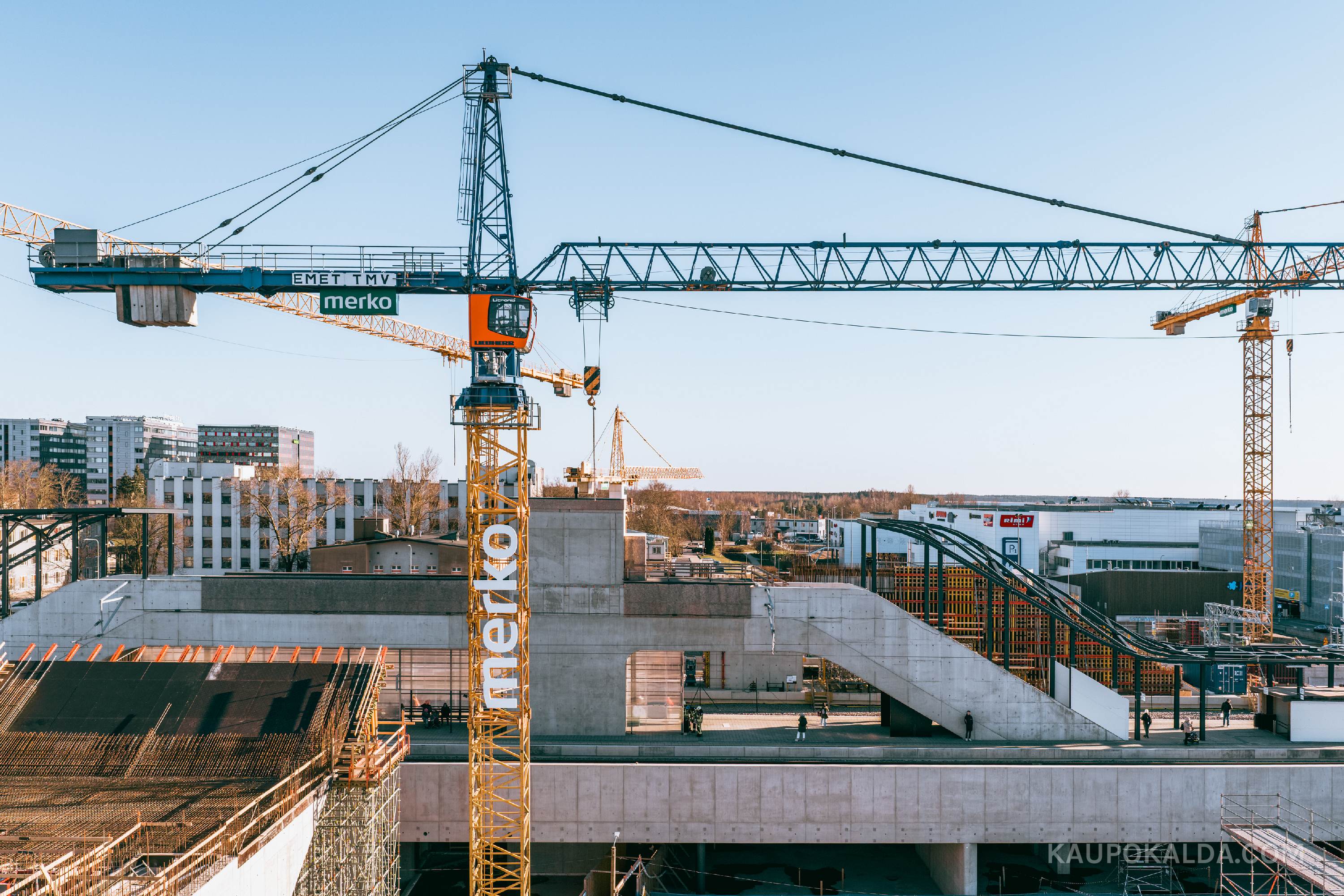 Rail Baltica Ülemiste terminali ehitus, 2026.4