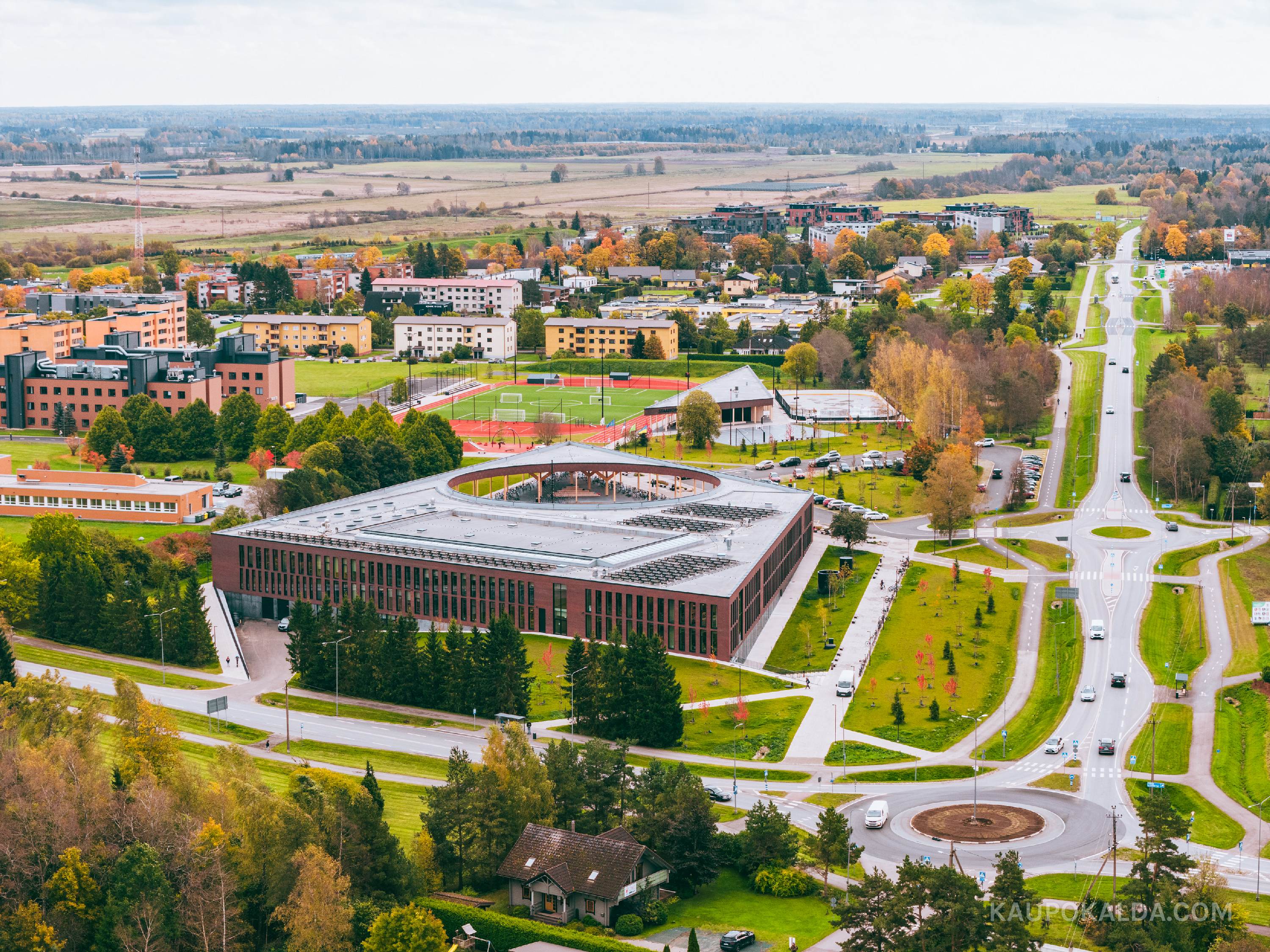 Saku Gümnaasiumi õppehoone TÄPP