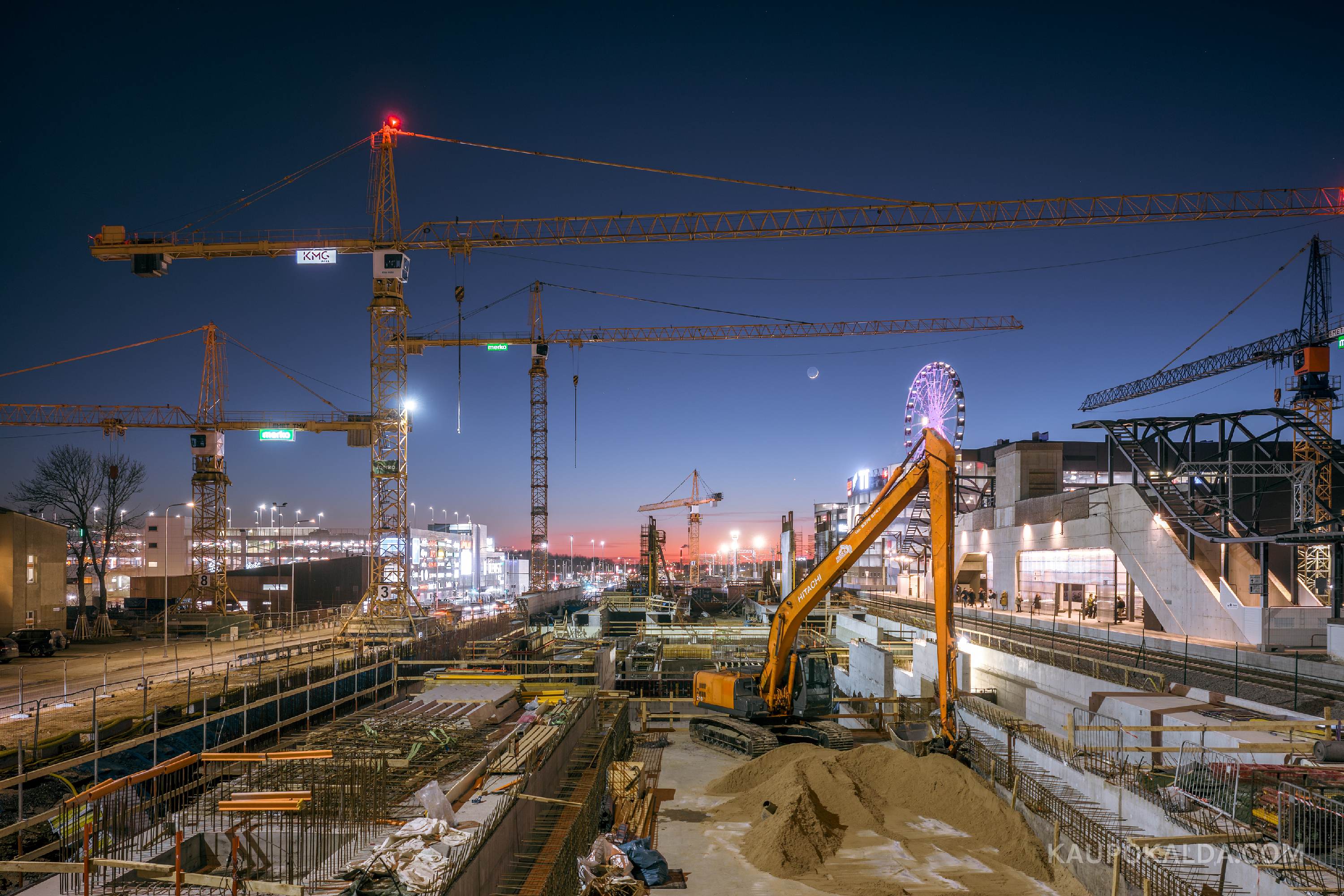 Rail Baltica Ülemiste terminali ehitus, 2026.3