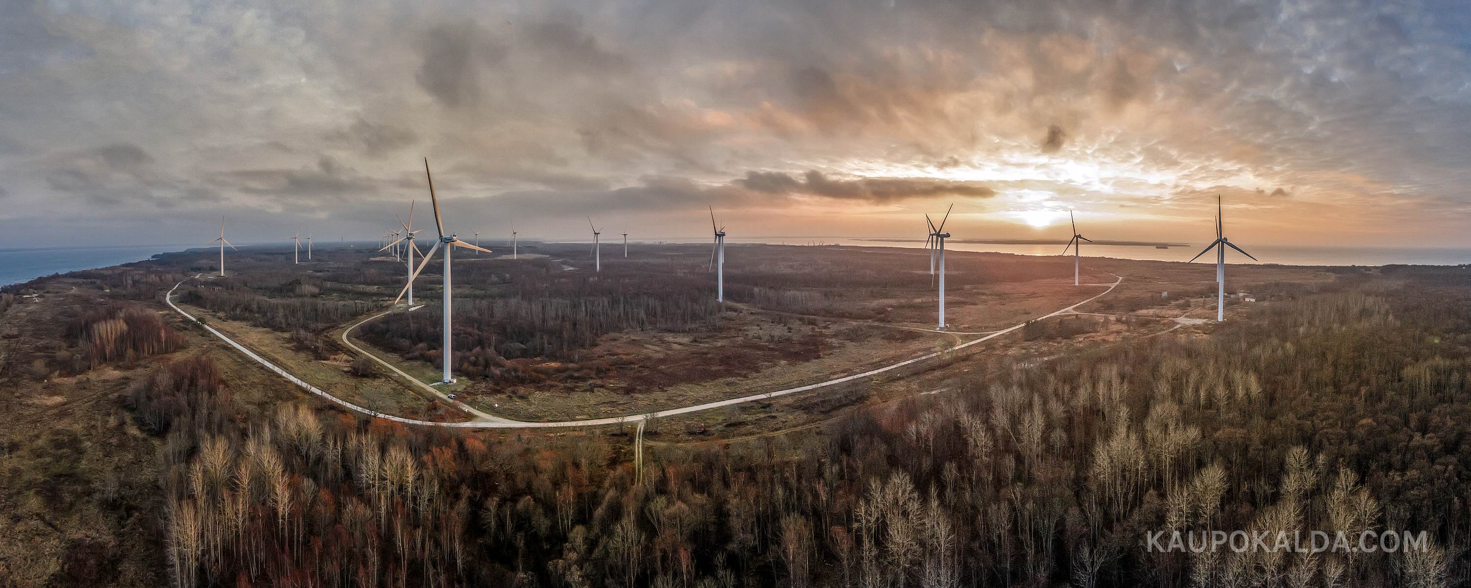 Dramaatiline Pakri poolsaar ja tuulepark
