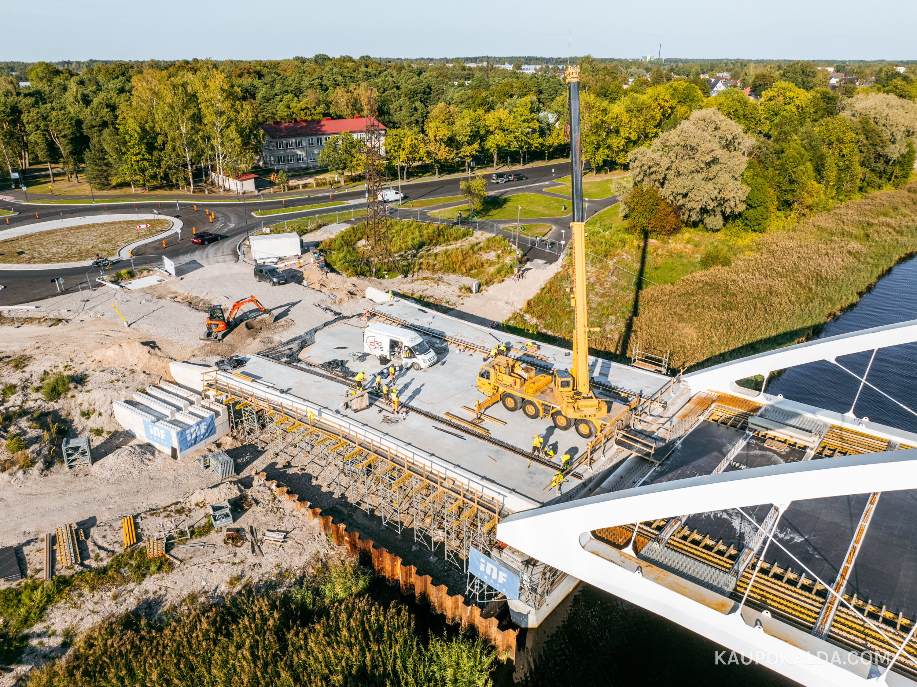 Pärnu uue silla ehitus