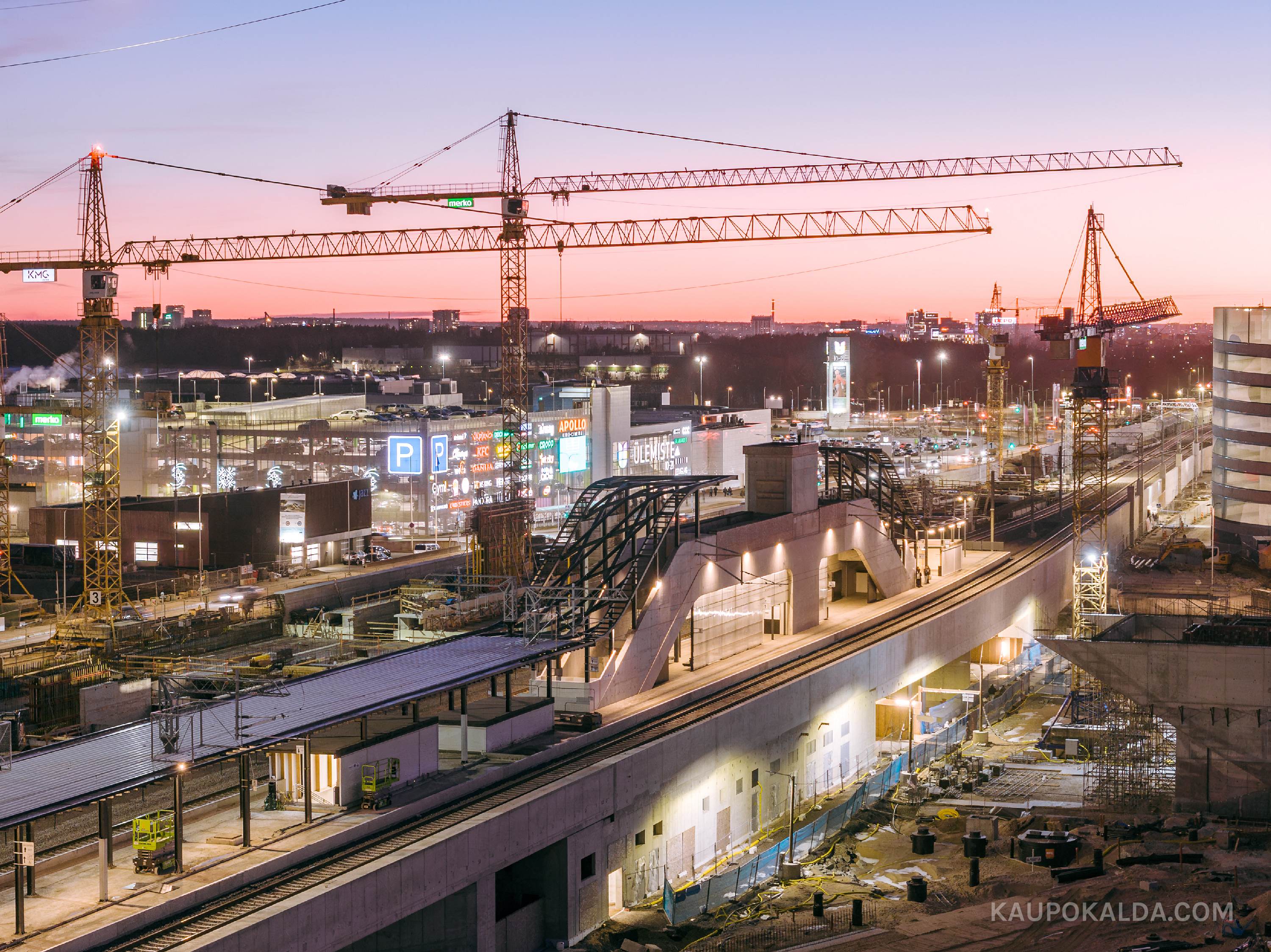 Rail Baltica Ülemiste terminali ehitus, 2026.3