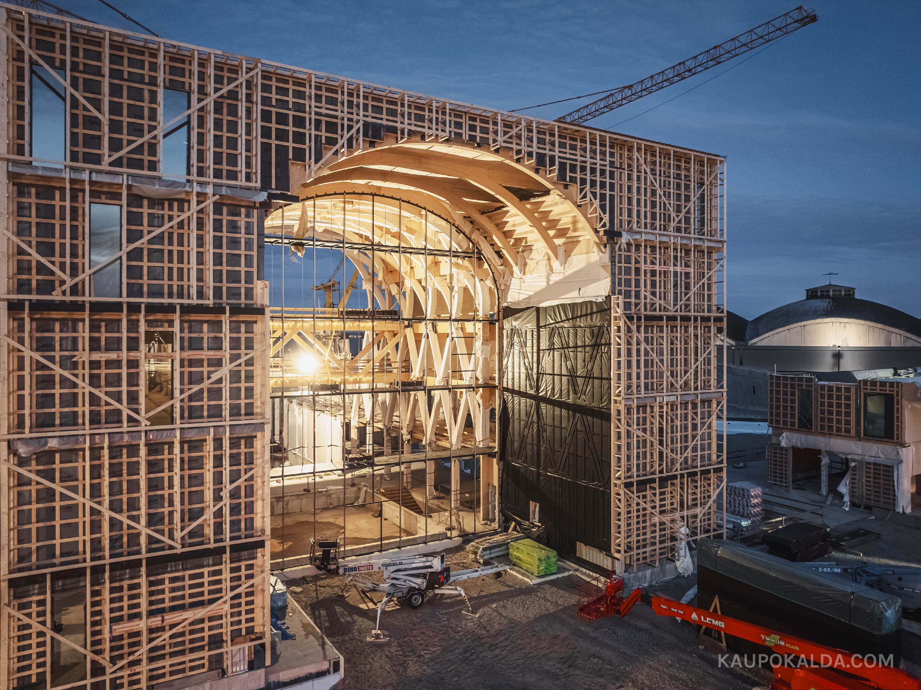 Loodusmaja ehitus, 2025.1