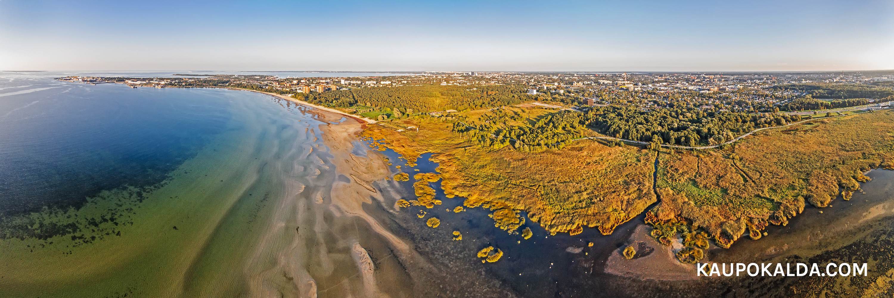 Kopli, Pelguranna, Stroomi ja Merimetsa panoraam