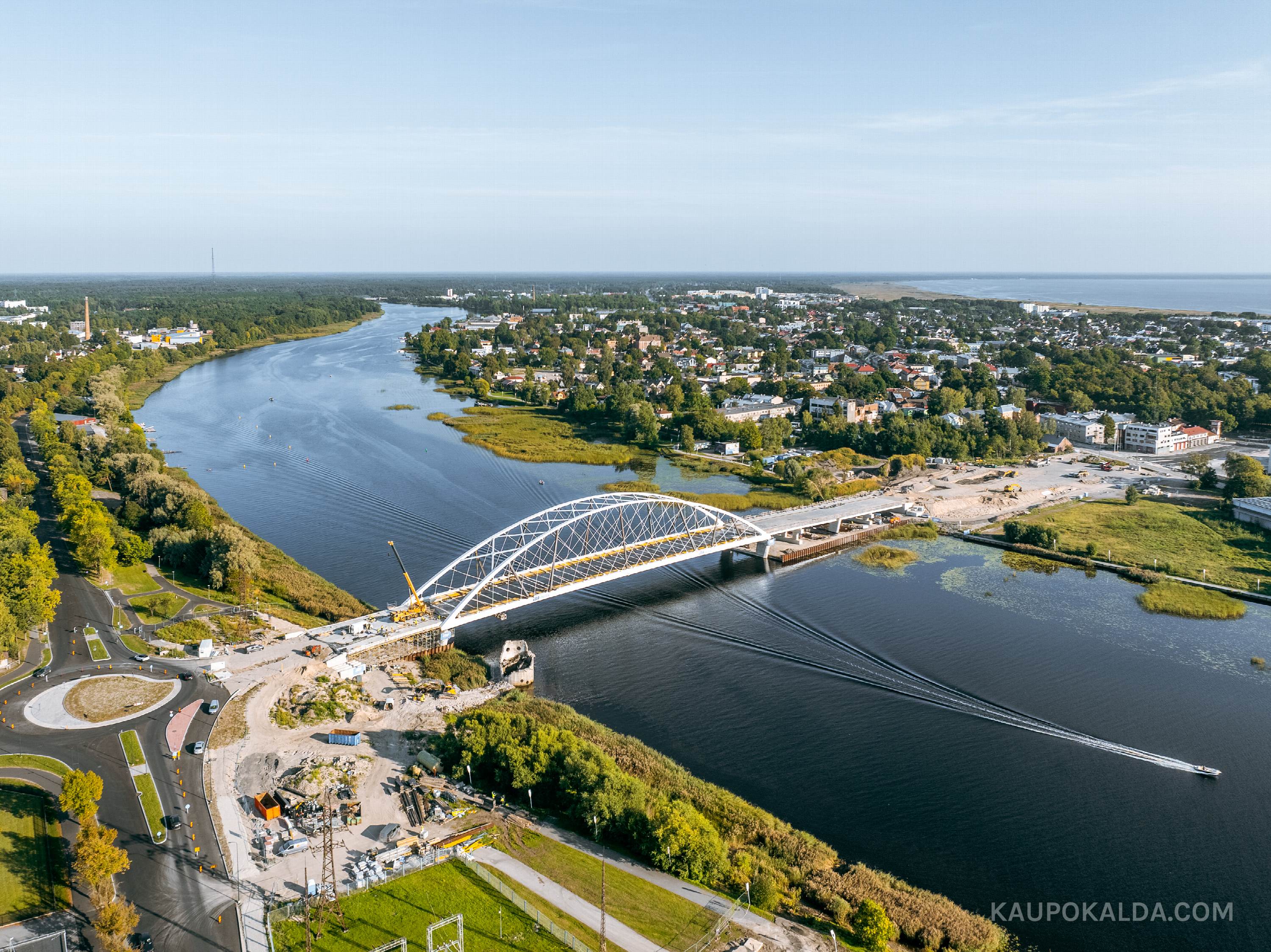 Pärnu uue silla ehitus