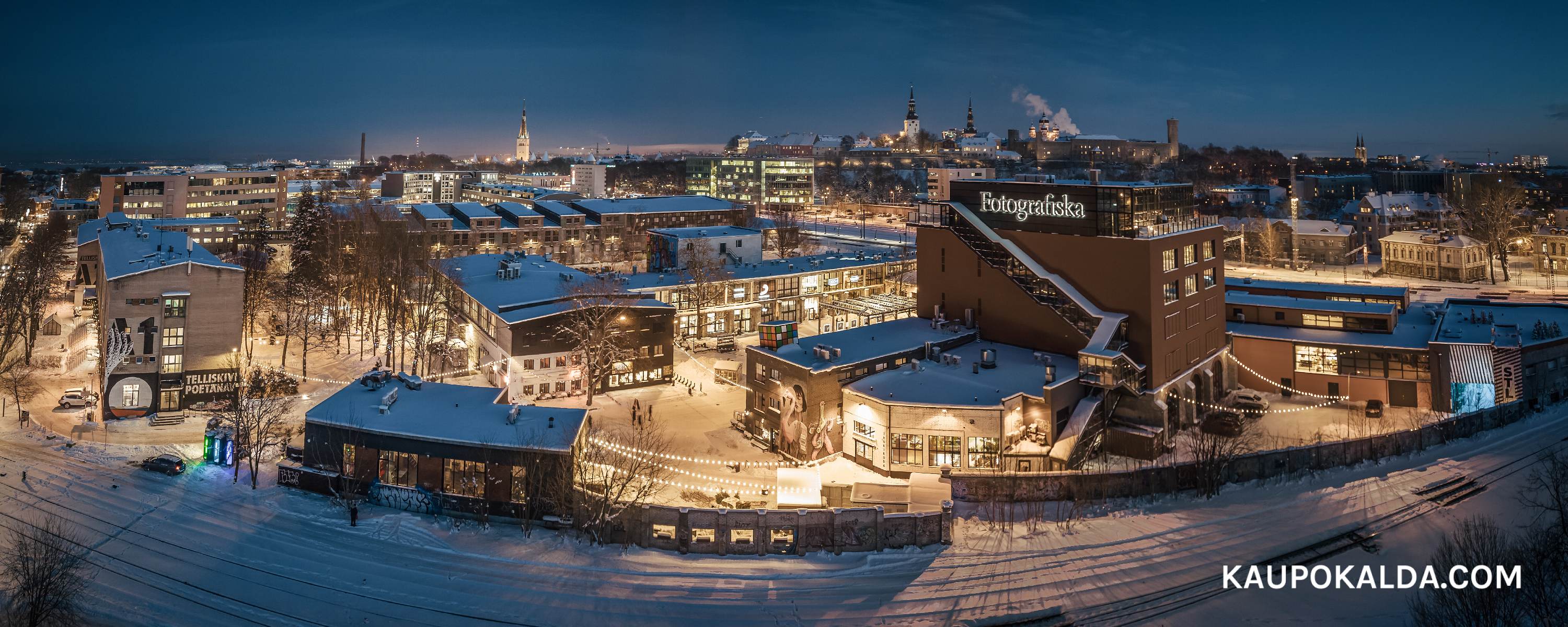 Talvine Telliskivi loomelinnak ja Fotografiska (seeria)