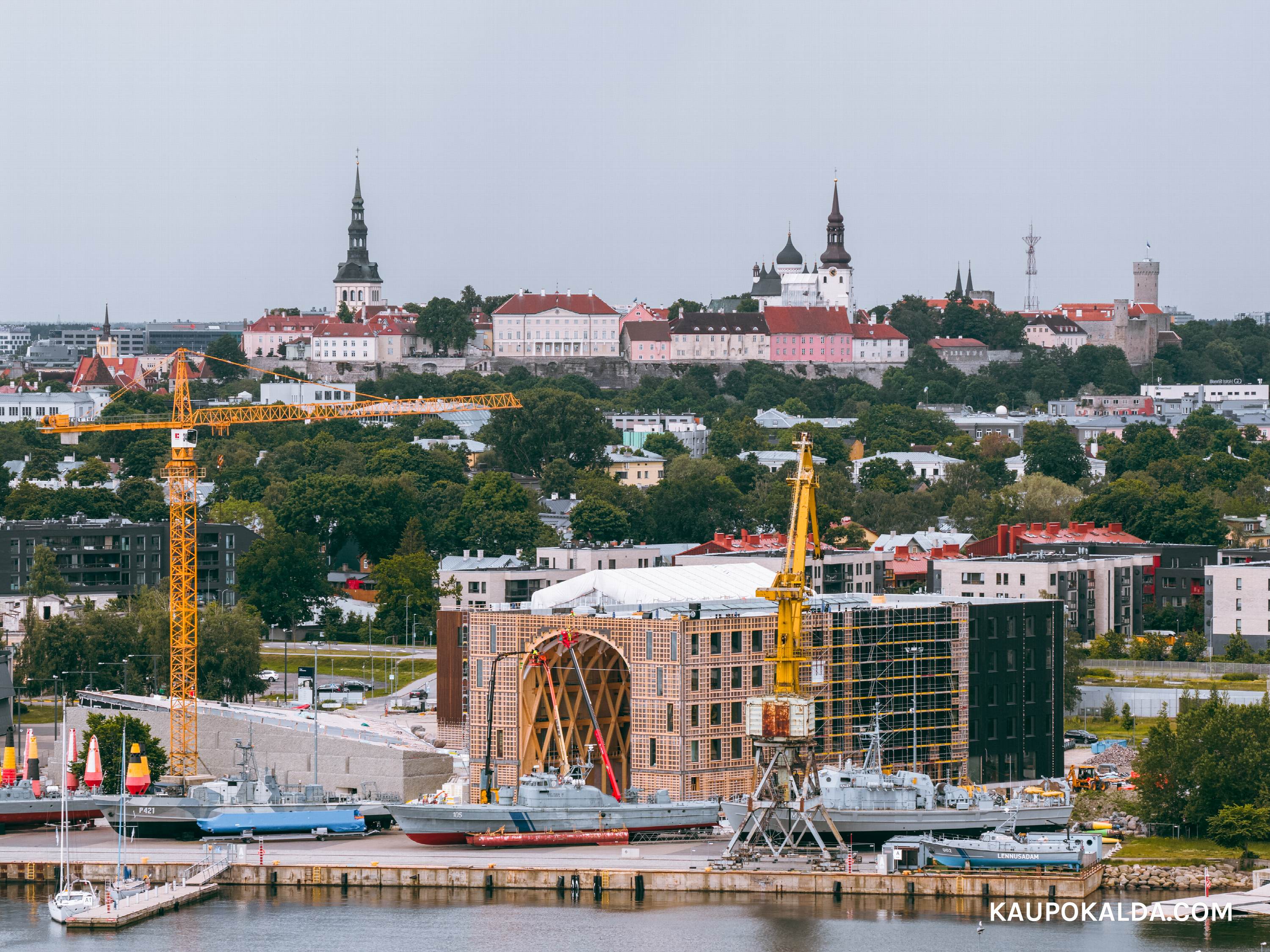 Loodusmaja ehitus, juuni 2025