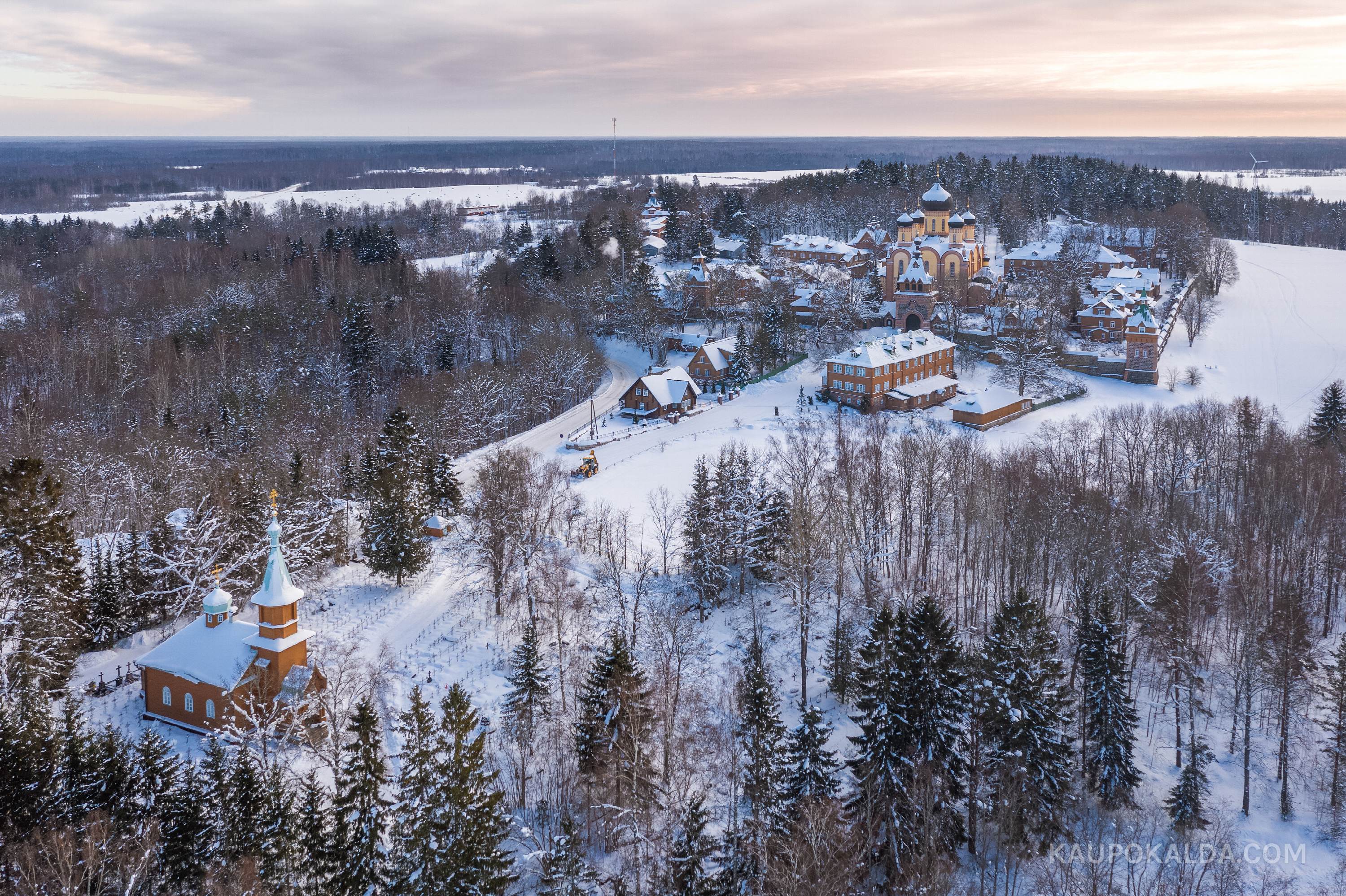 Kuremäe kloostri talvevaikus