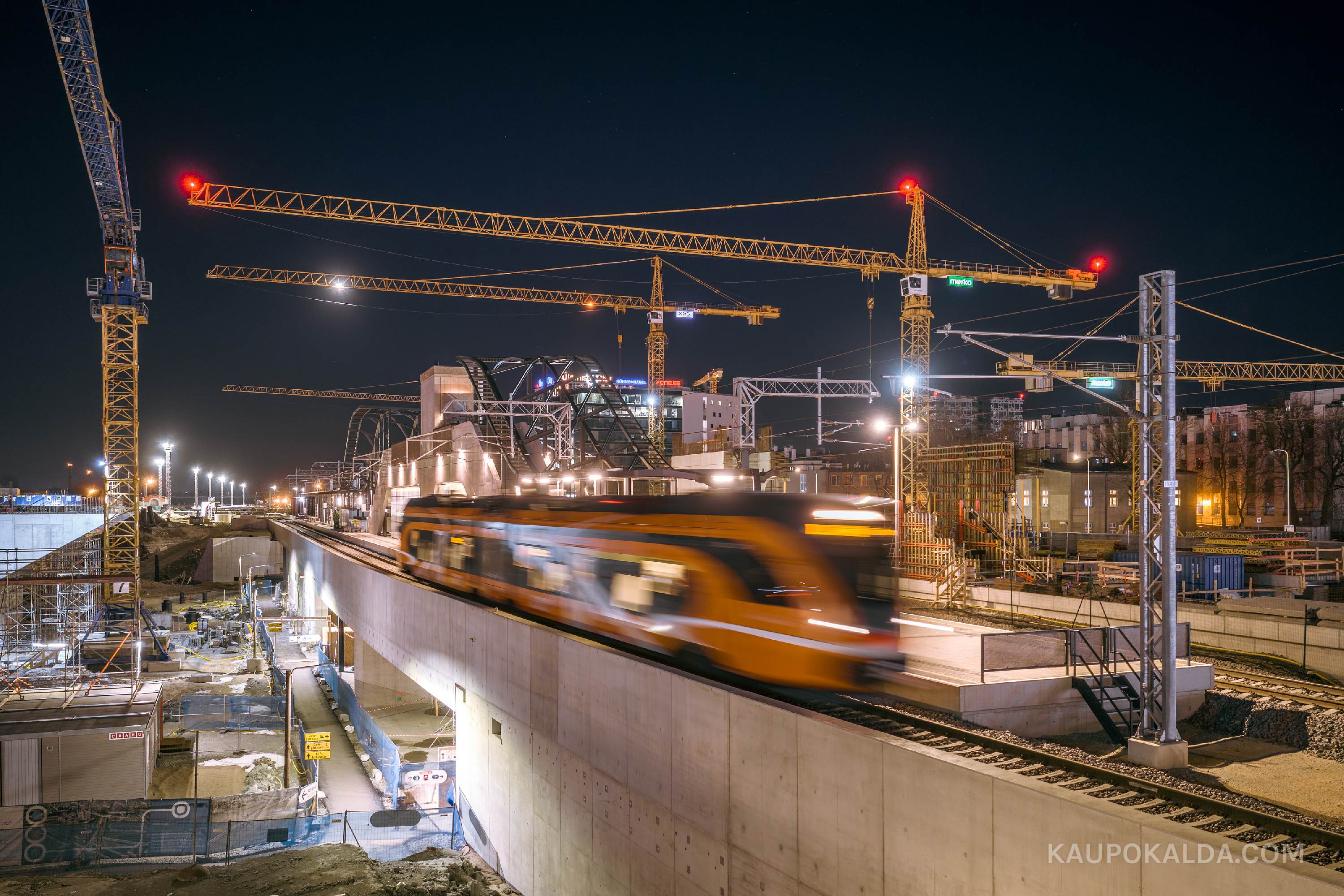 Rail Baltica Ülemiste terminali ehitus, 2026.3