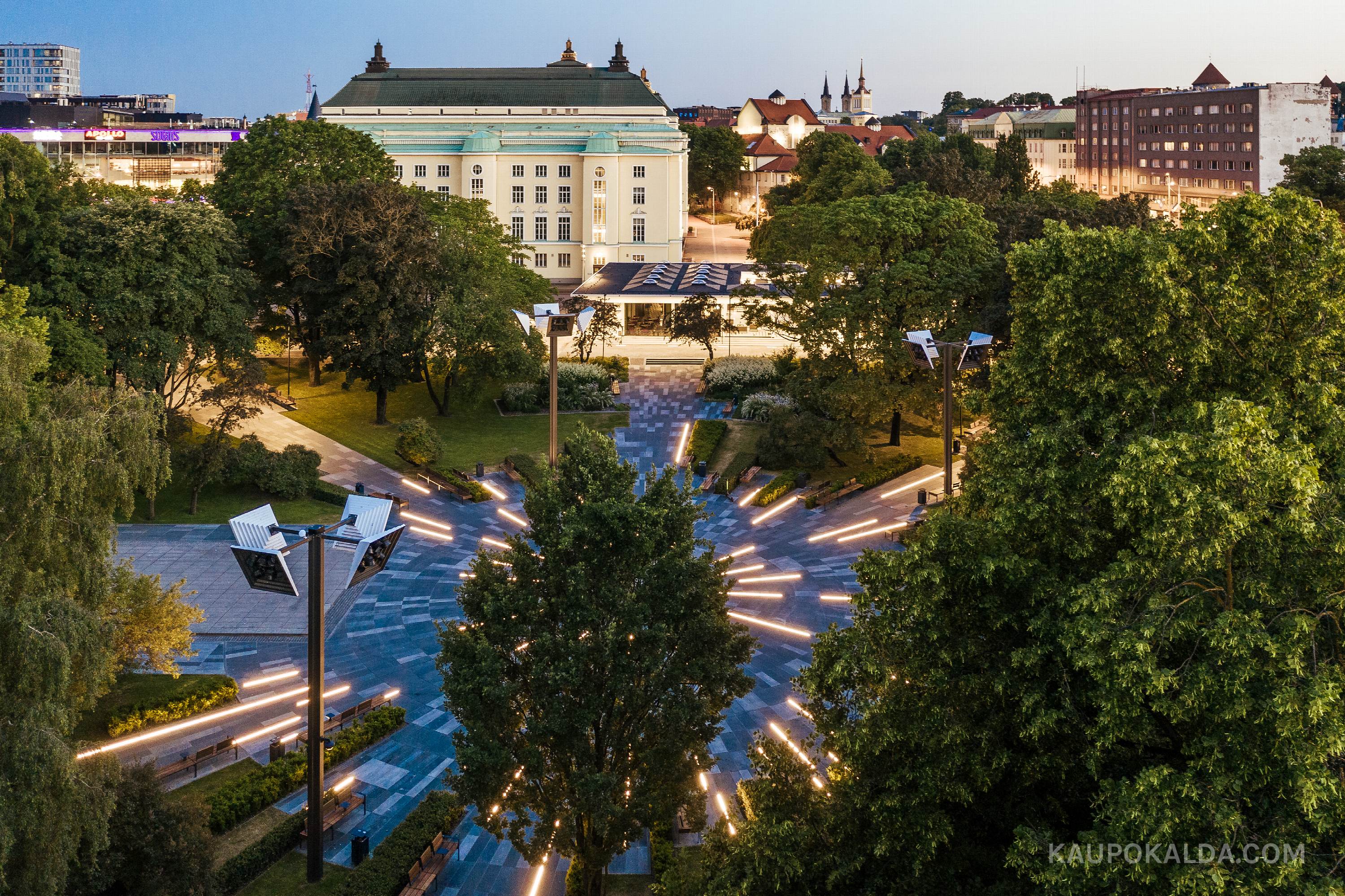 Tammsaare pargi miljöö