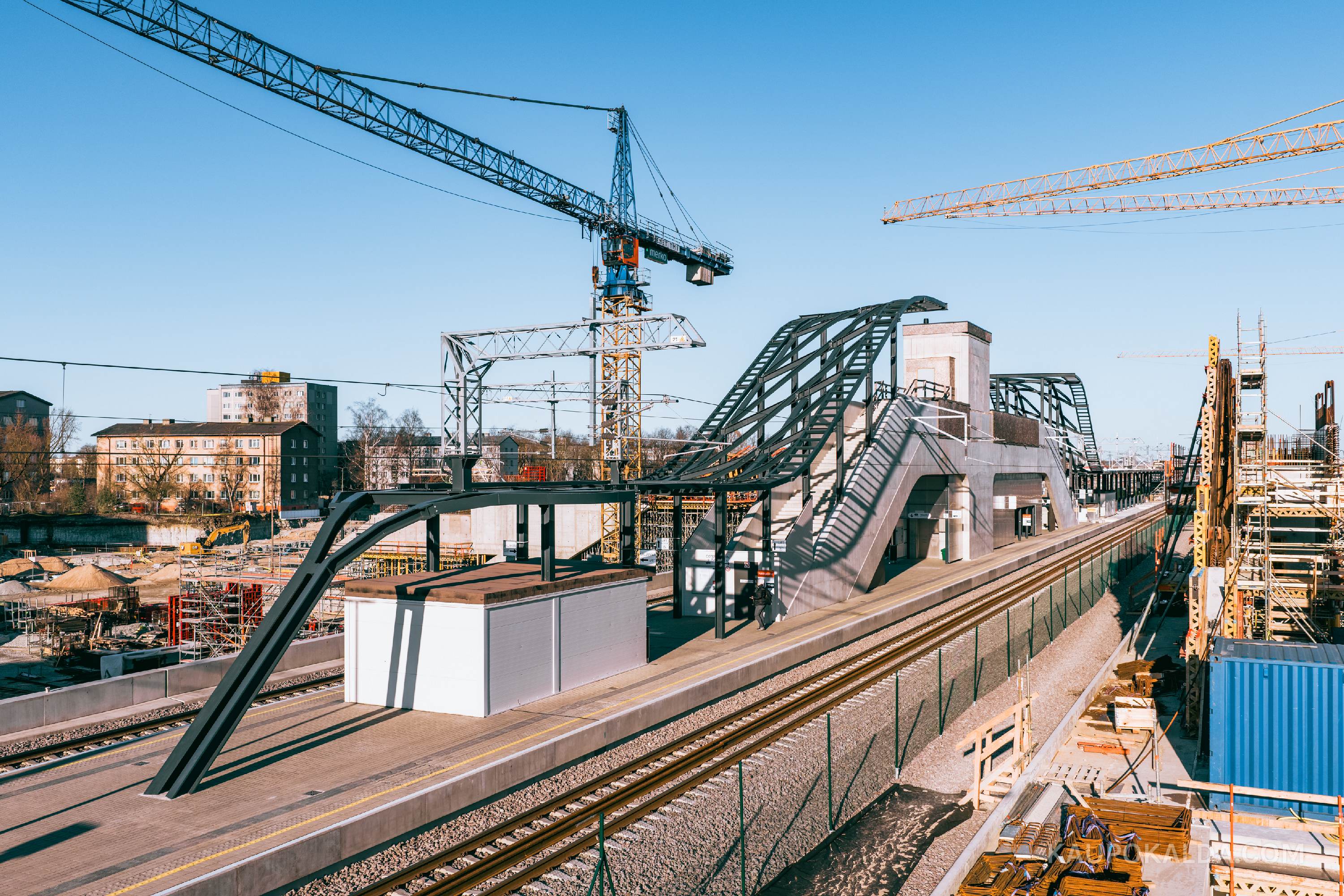 Rail Baltica Ülemiste terminali ehitus, 2026.4