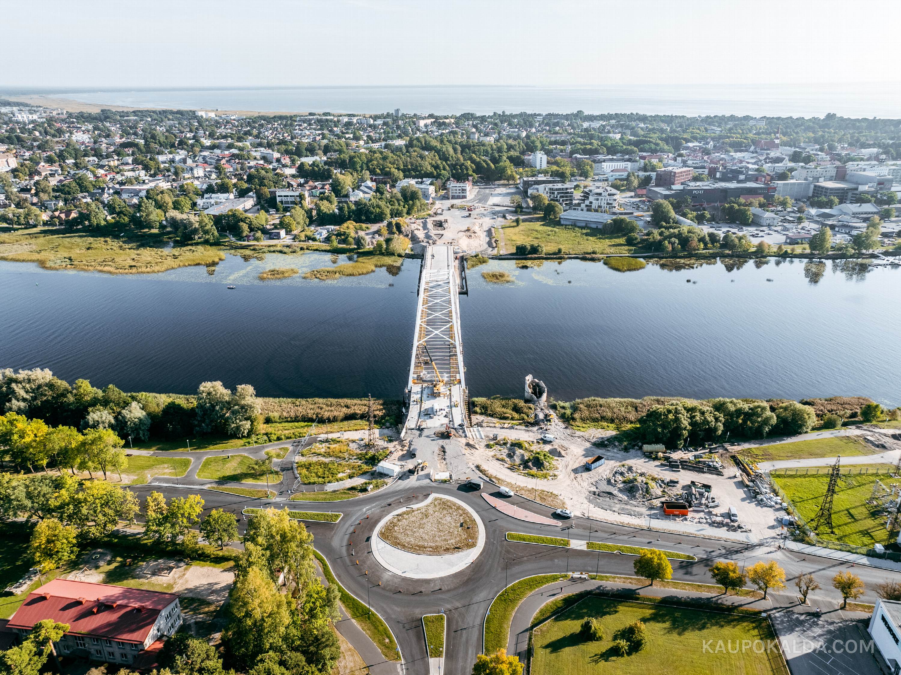 Pärnu uue silla ehitus