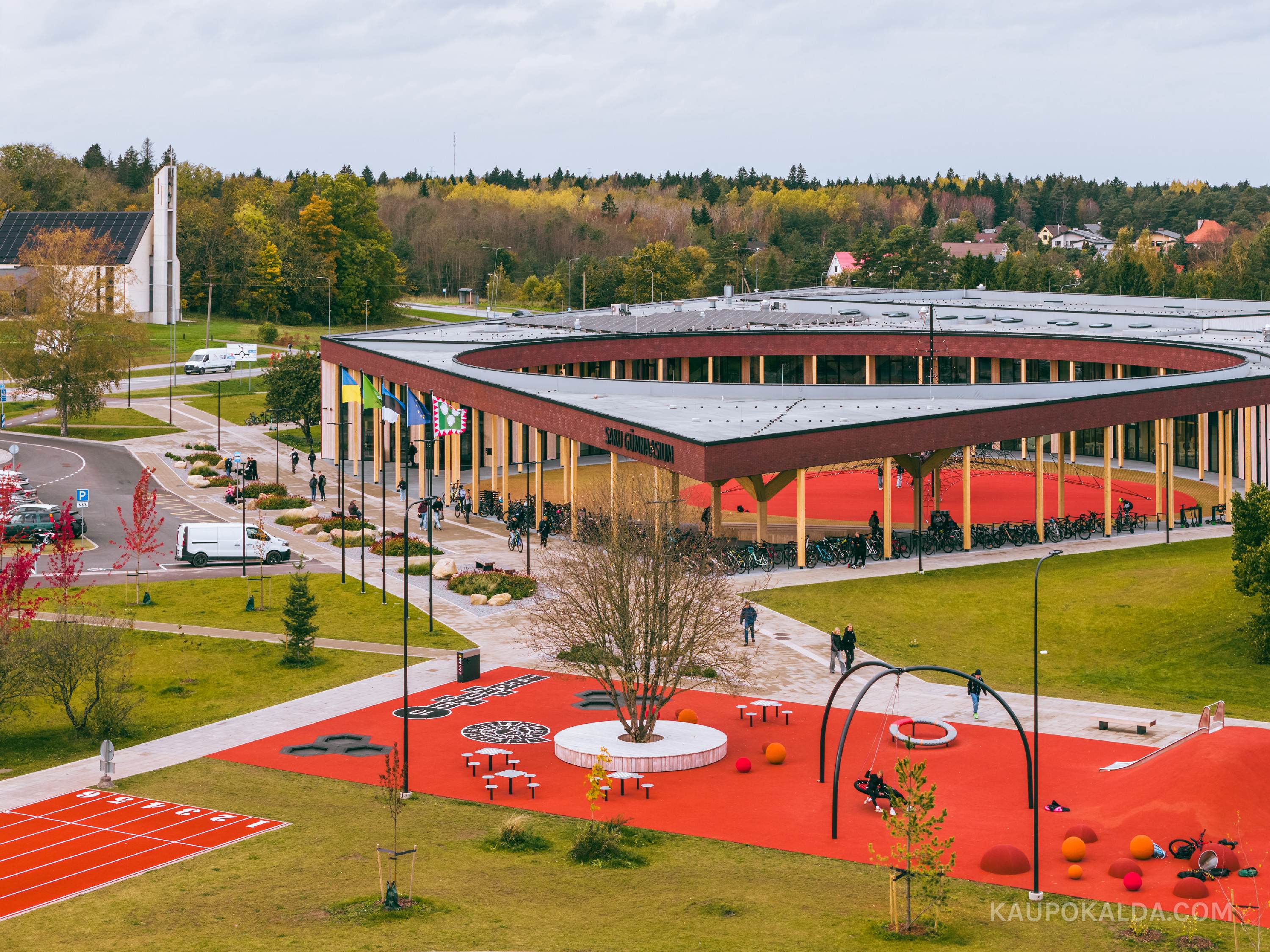 Saku Gümnaasiumi õppehoone TÄPP