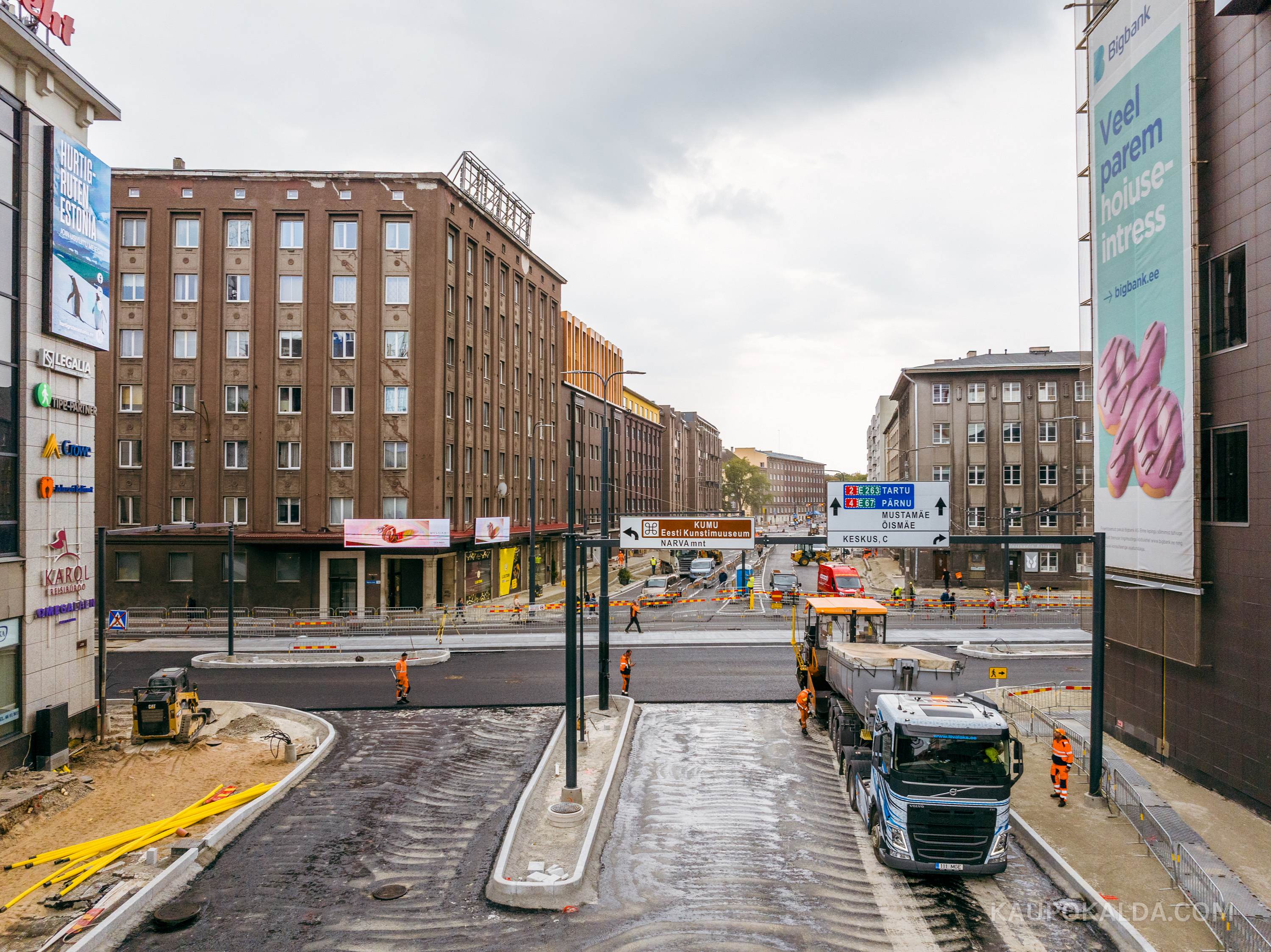 Pronksi tänava rekonstrueerimine