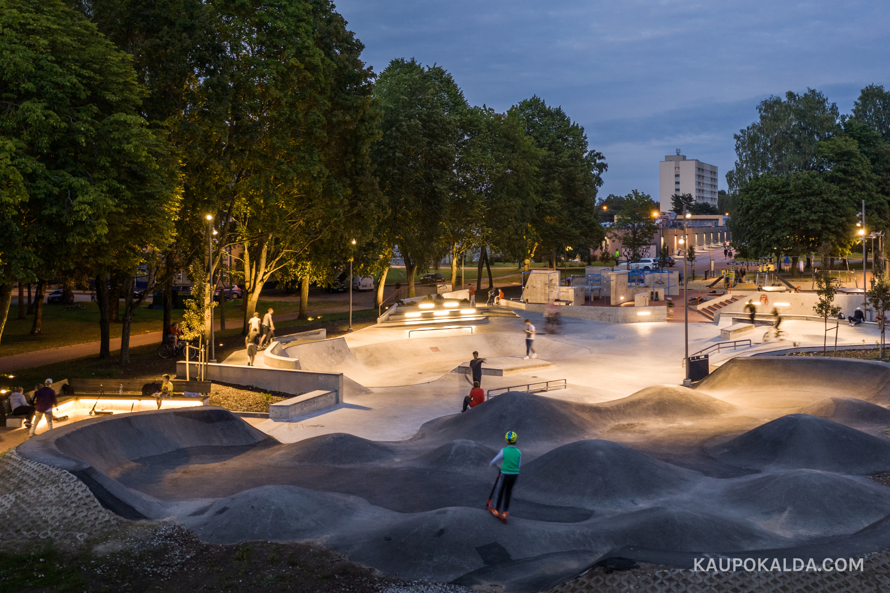 Vilde Spordipark, Mustamäe