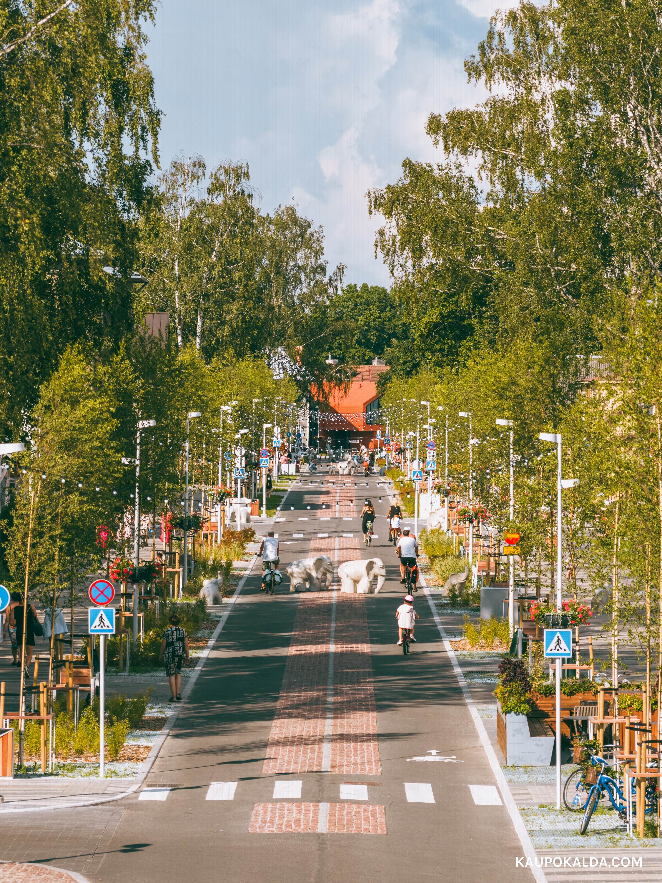 Renoveeritud Pärnu Supeluse tänav