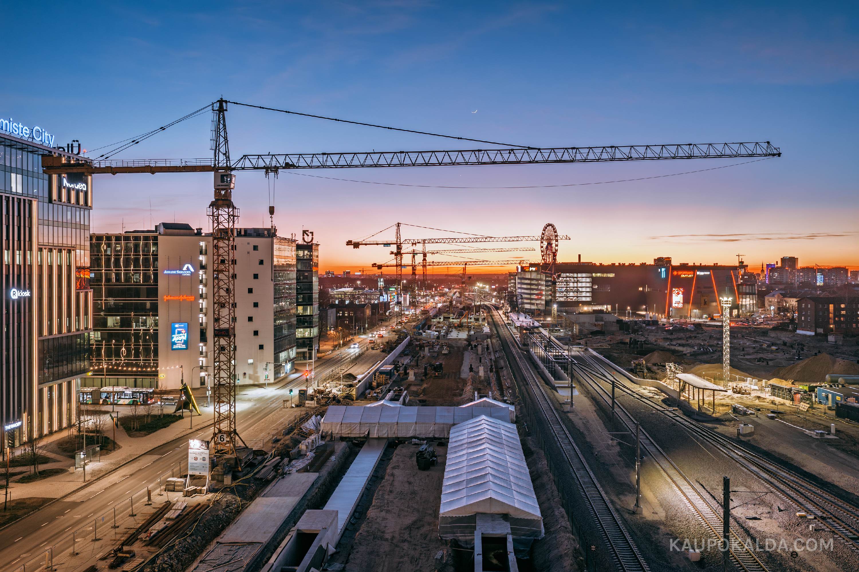 Rail Baltica Ülemiste terminali ehitus, 2026.3