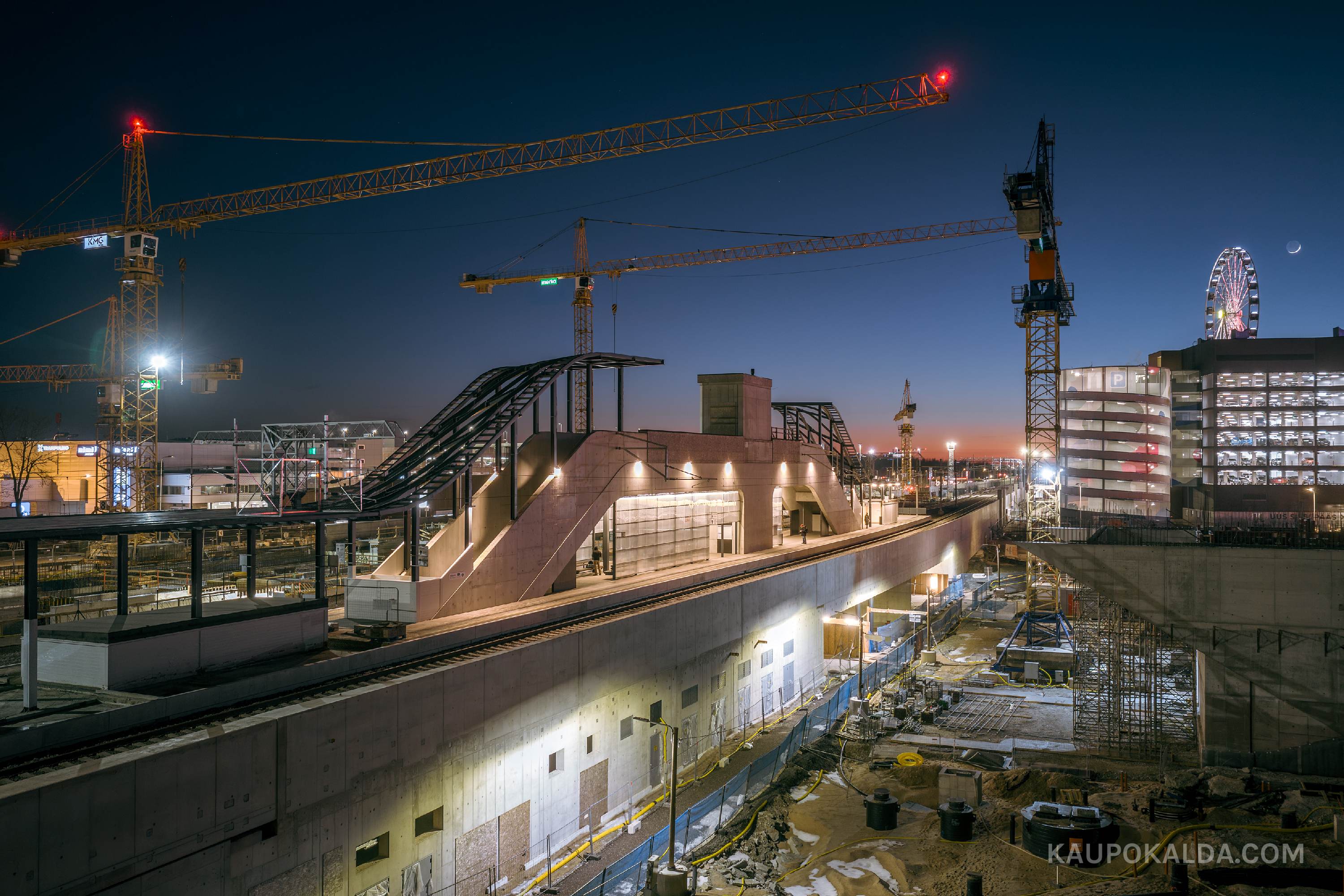 Rail Baltica Ülemiste terminali ehitus, 2026.3