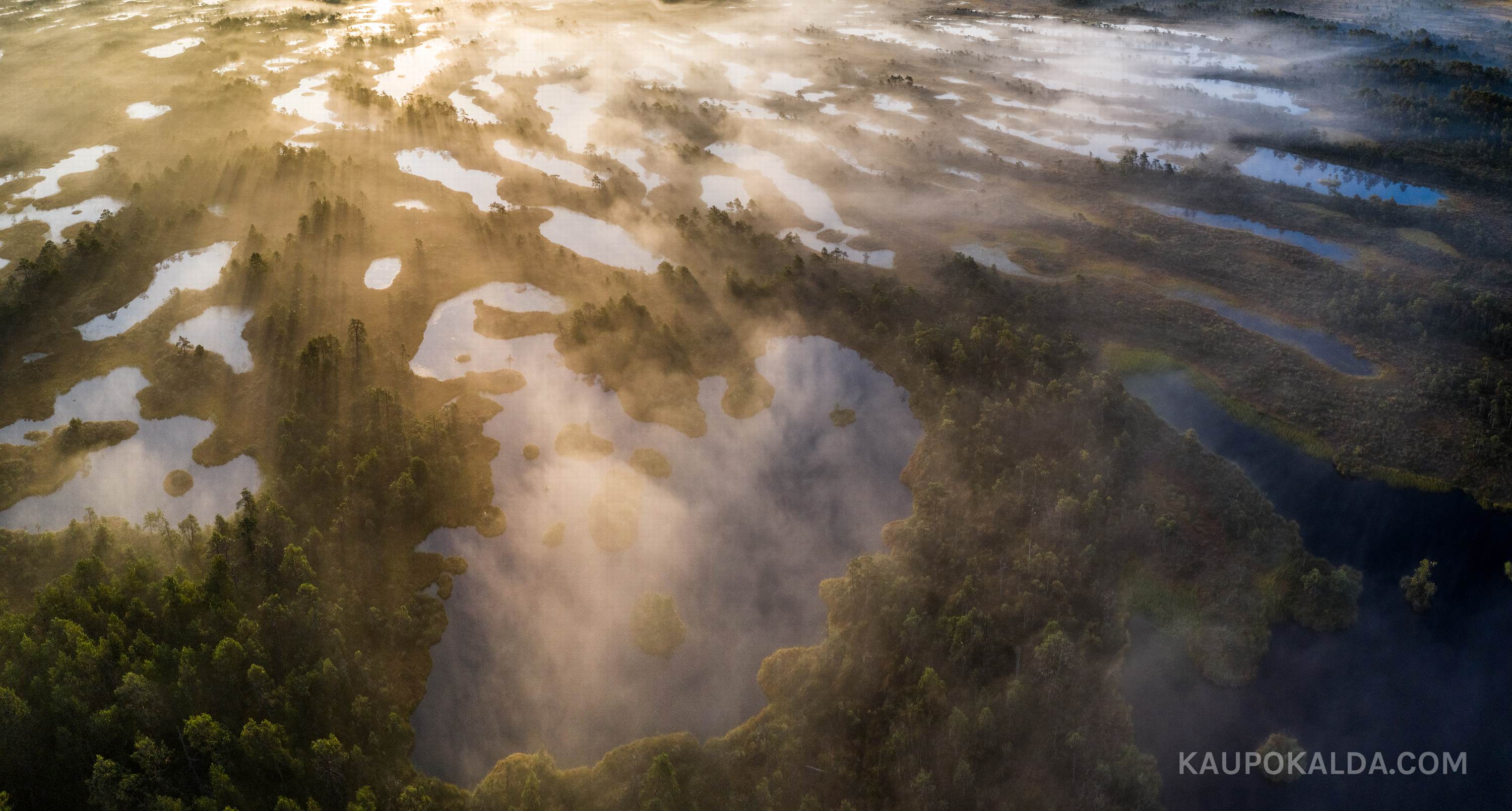 Esimesed päikesekiired Kakerdaja rabas