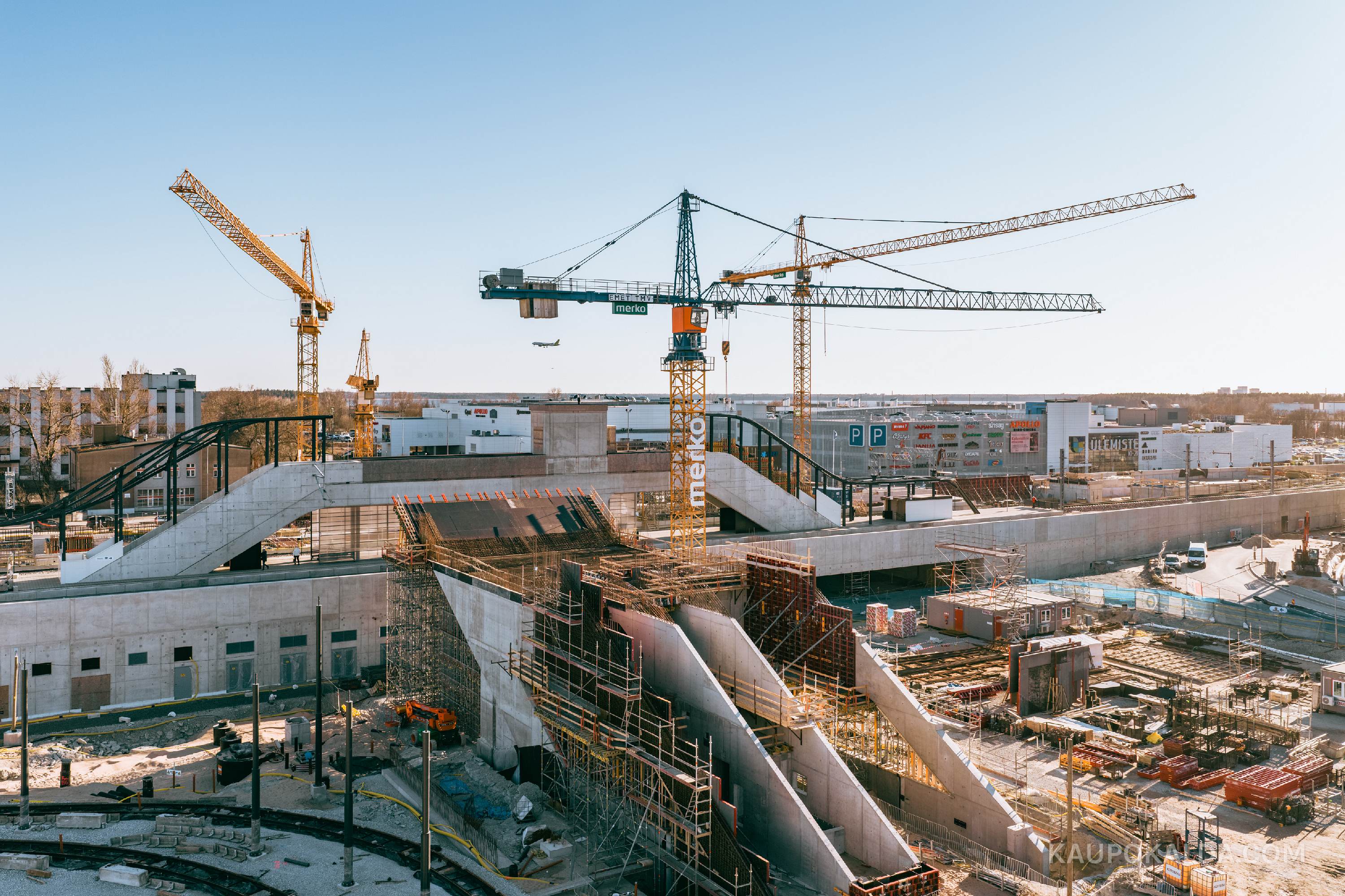 Rail Baltica Ülemiste terminali ehitus, 2026.4