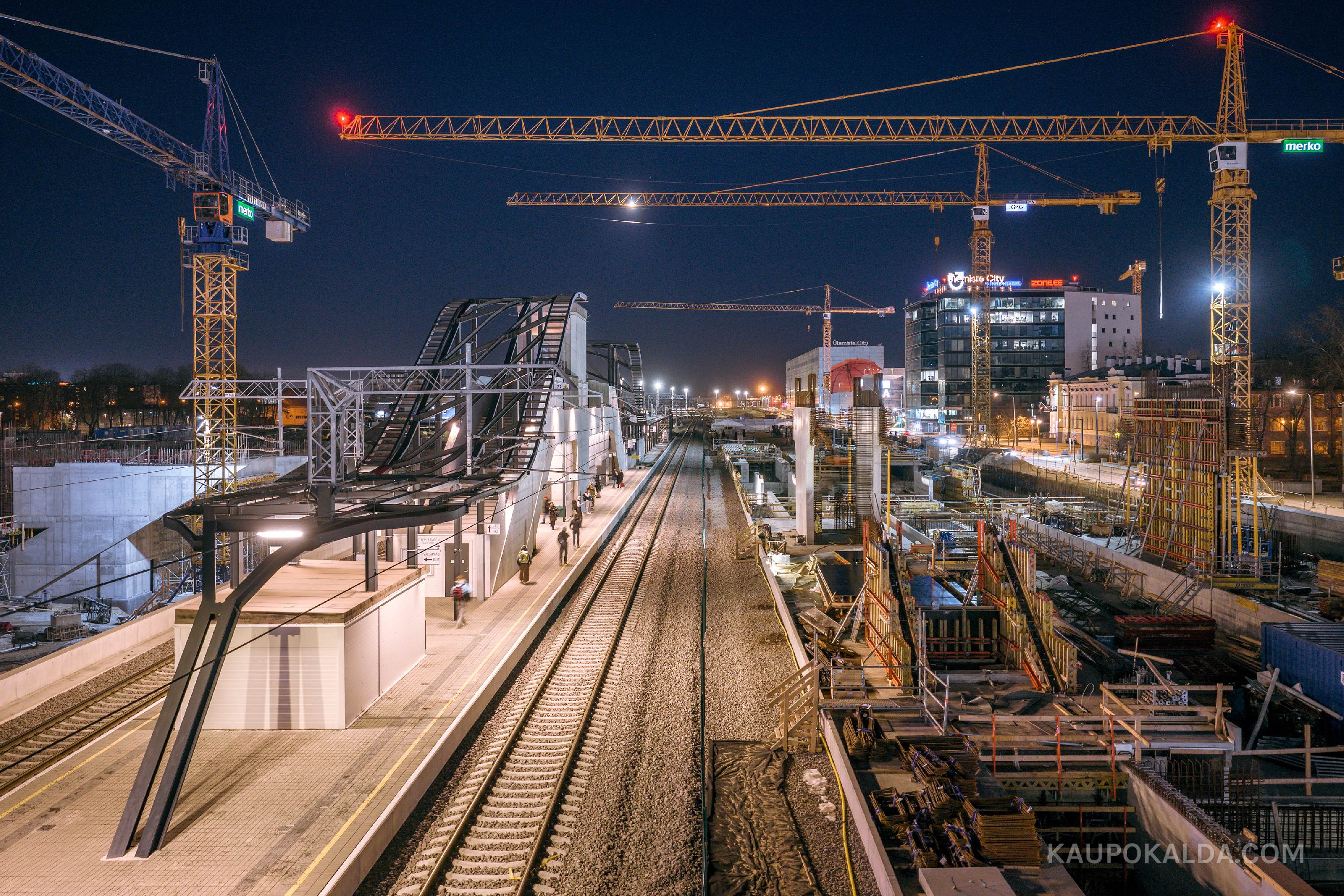 Rail Baltica Ülemiste terminali ehitus, 2026.3