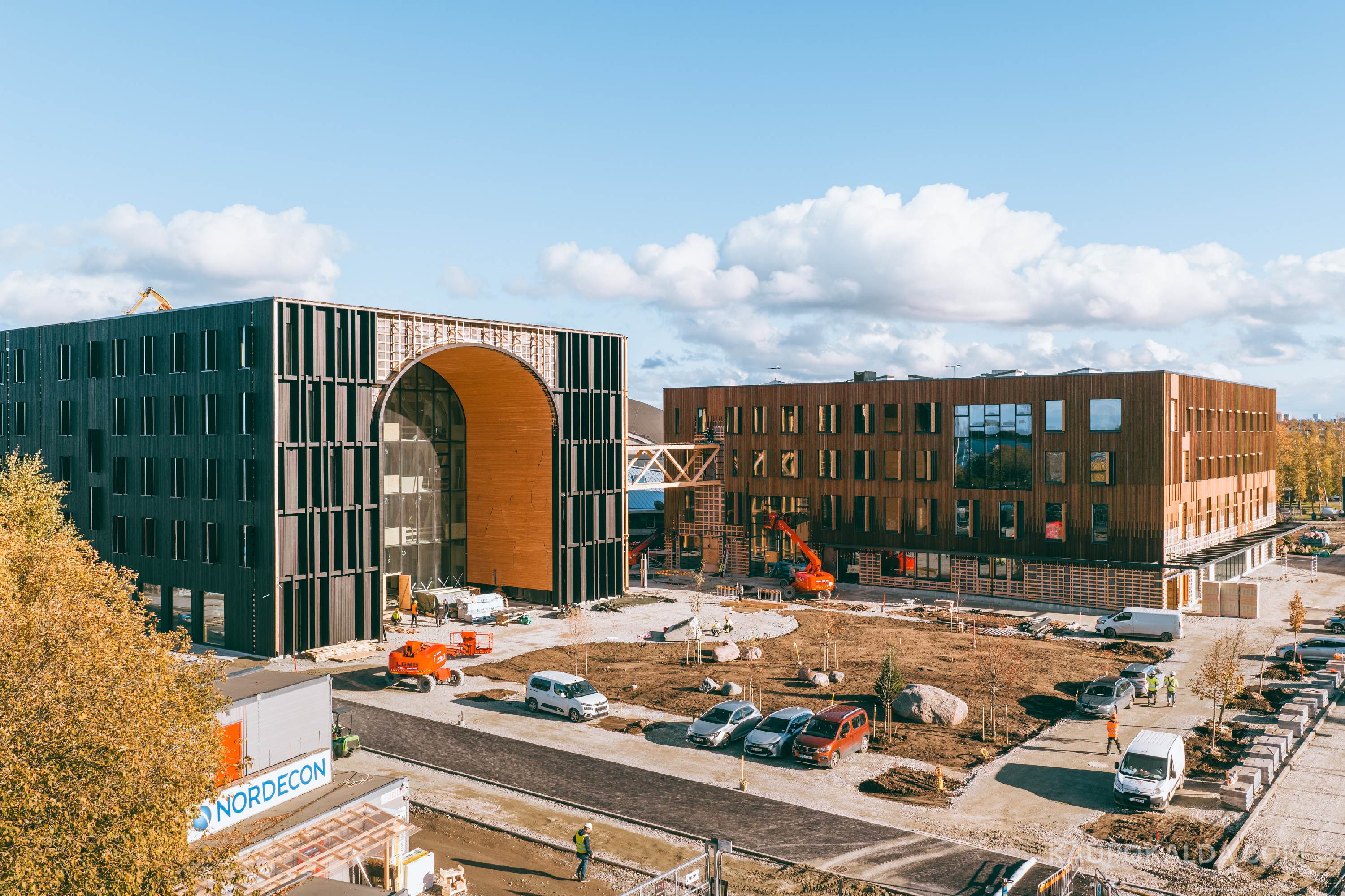 Loodusmaja ehitus, oktoober 2025